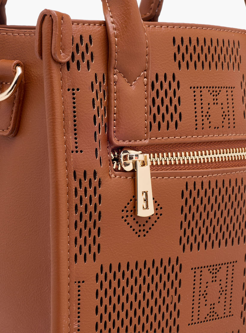 شنطة توتي بارزة الملمس بحزام قابل للفصل من إيل-women-bagsandwallets-handbags-image-7
