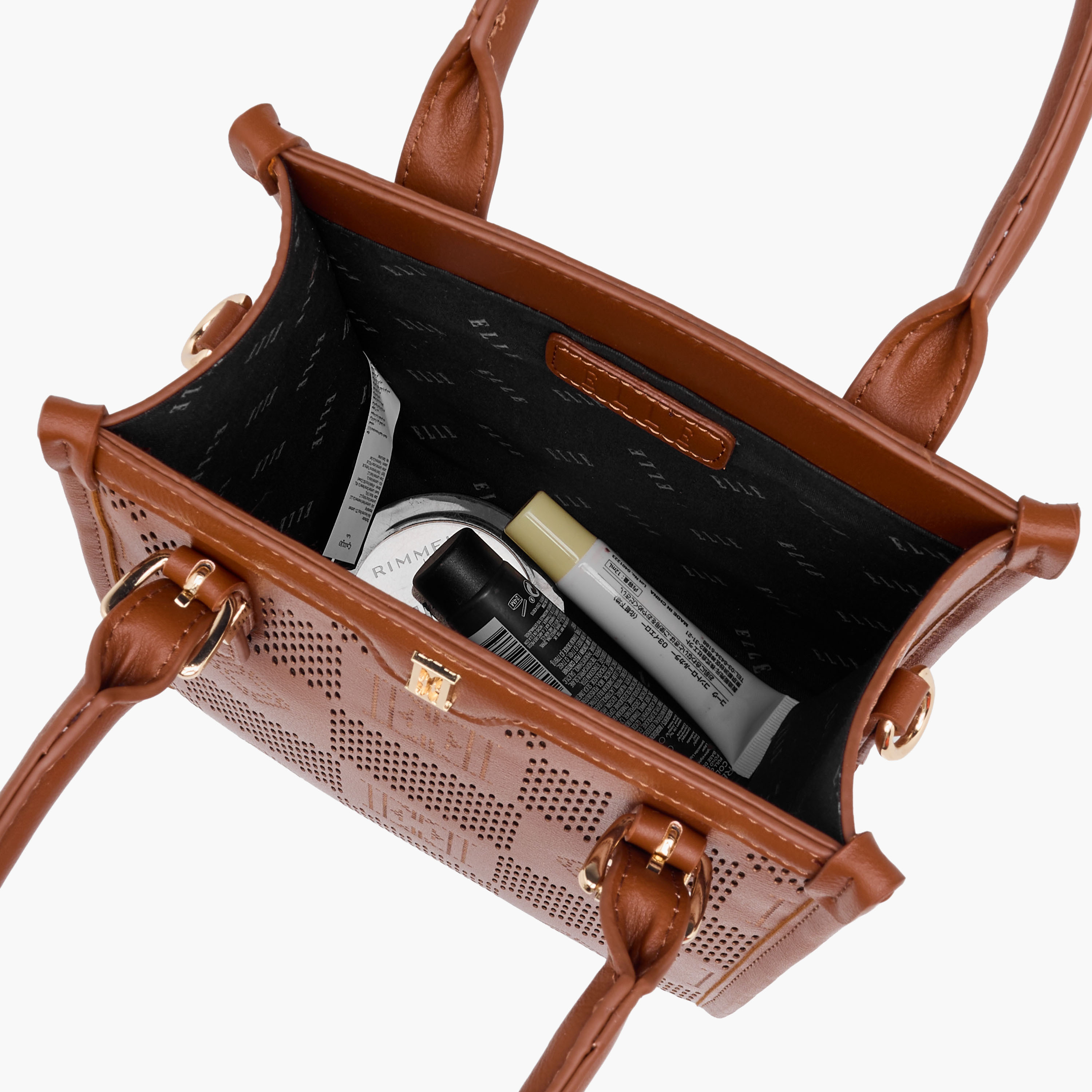 شنطة توتي بارزة الملمس بحزام قابل للفصل من إيل-women-bagsandwallets-handbags-image-9