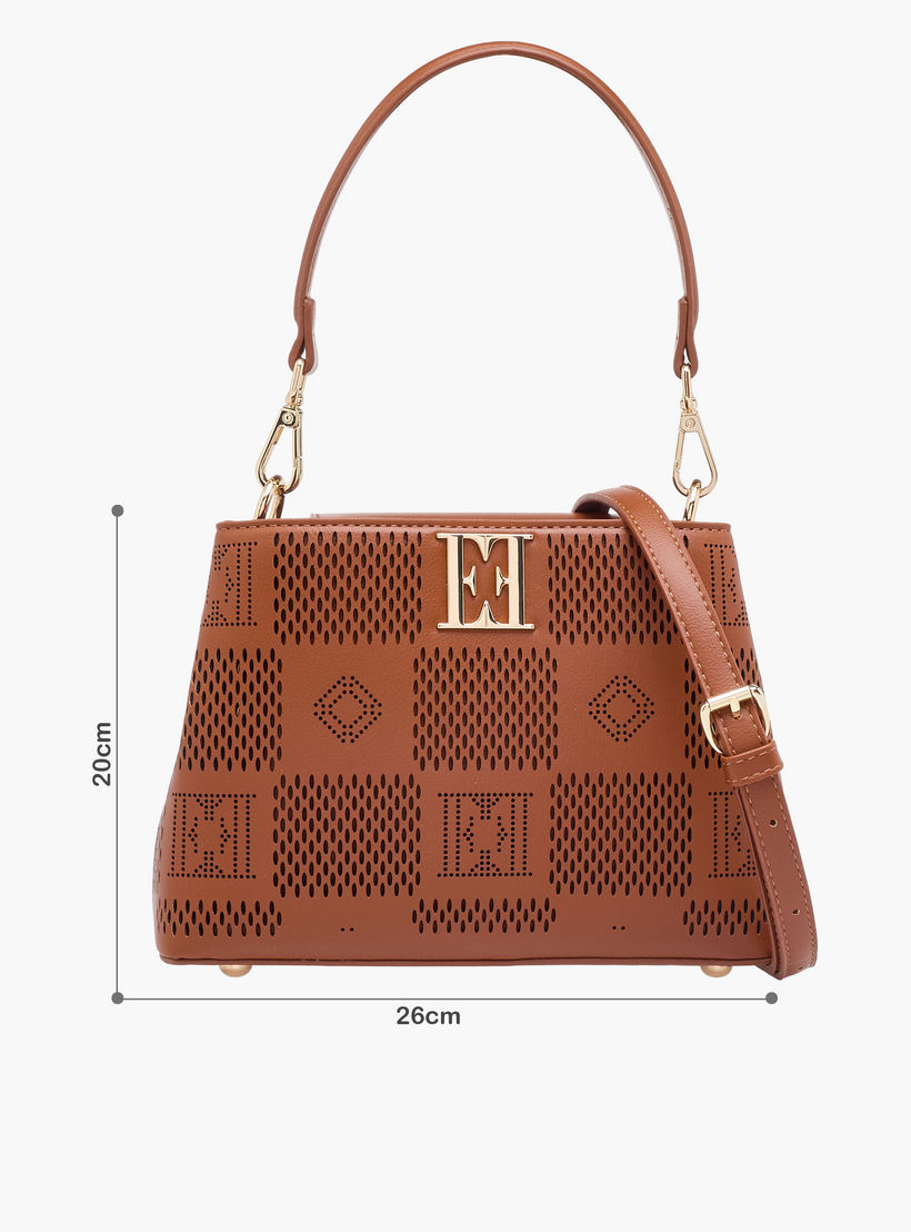 شنطة كروس بودي بتصميم مفرغ وحزام كتف قابل للتعديل من إيل-women-bagsandwallets-handbags-image-2
