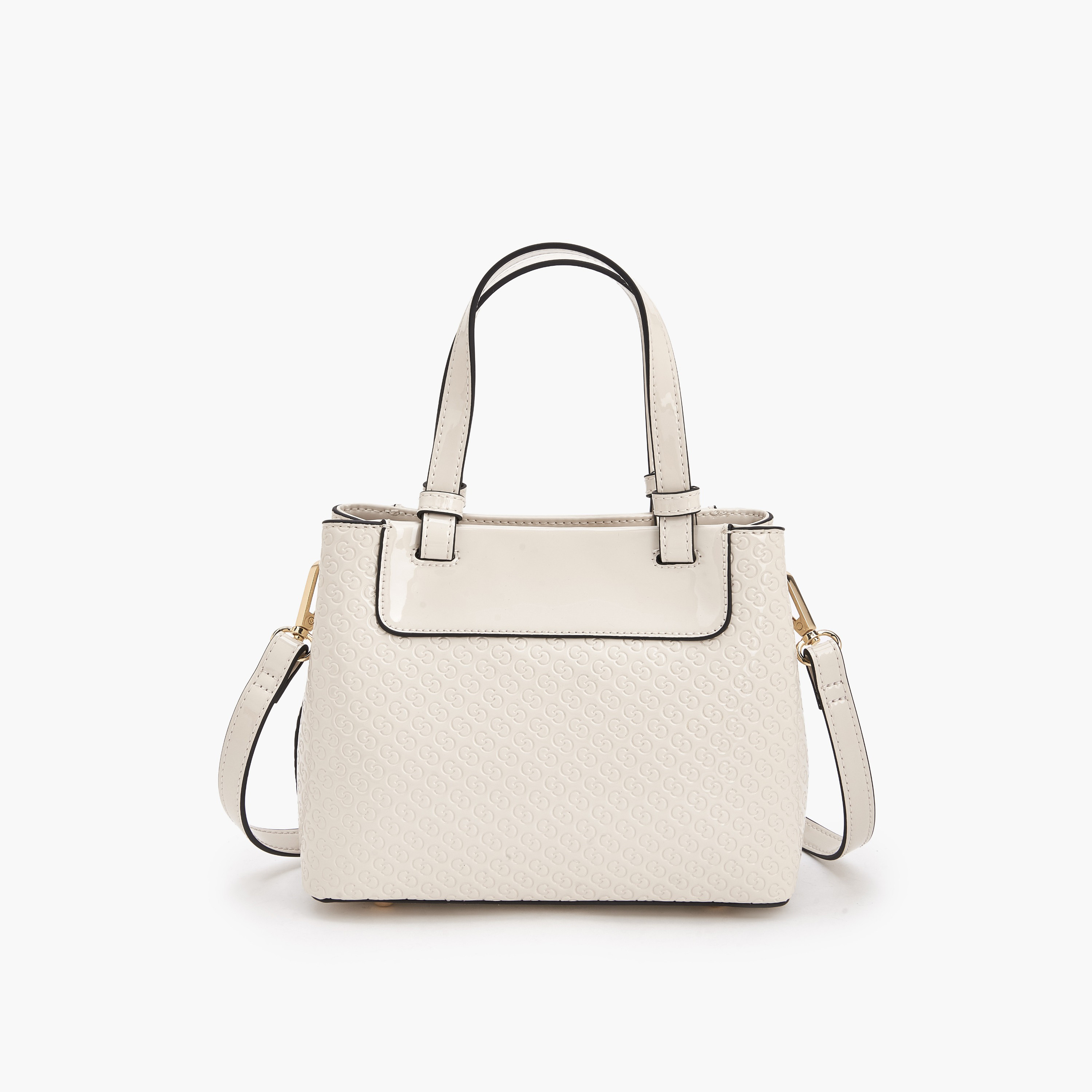 Celeste Monogram Embossed Tote Bag with Double Handle-women-bagsandwallets-handbags-image-6