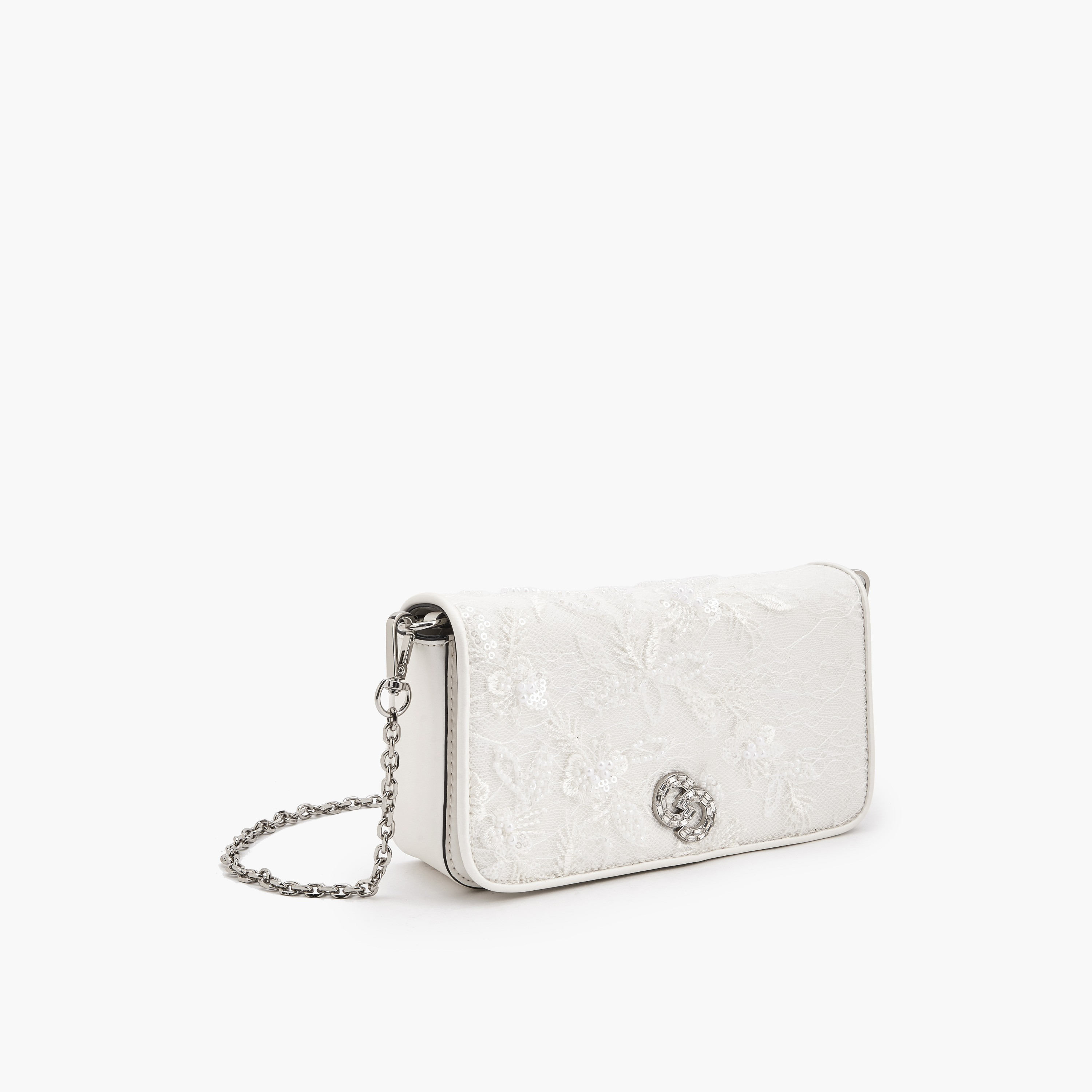 شنطة كروس بودي مطرزة بدانتيل وحزام سلسلة من سيليست-women-bagsandwallets-handbags-image-4