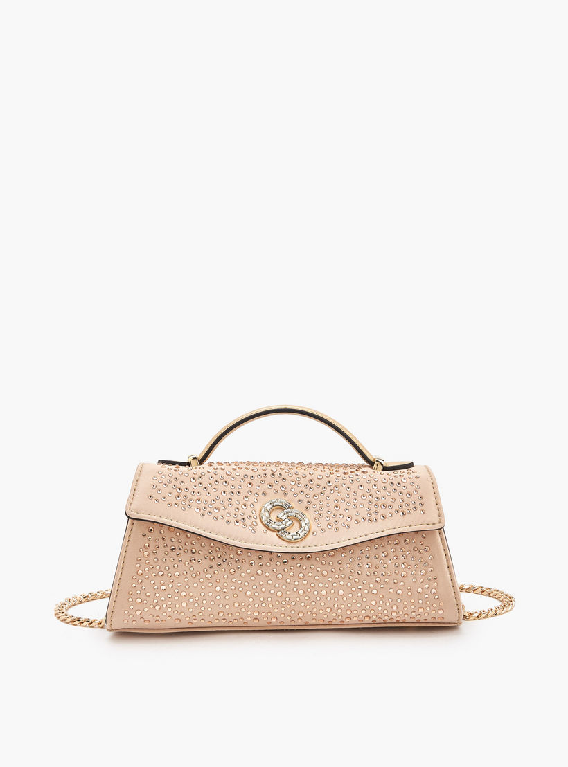 شنطة ساتشيل مزينة بحزام سلسلة من سيليست-women-bagsandwallets-handbags-image-1