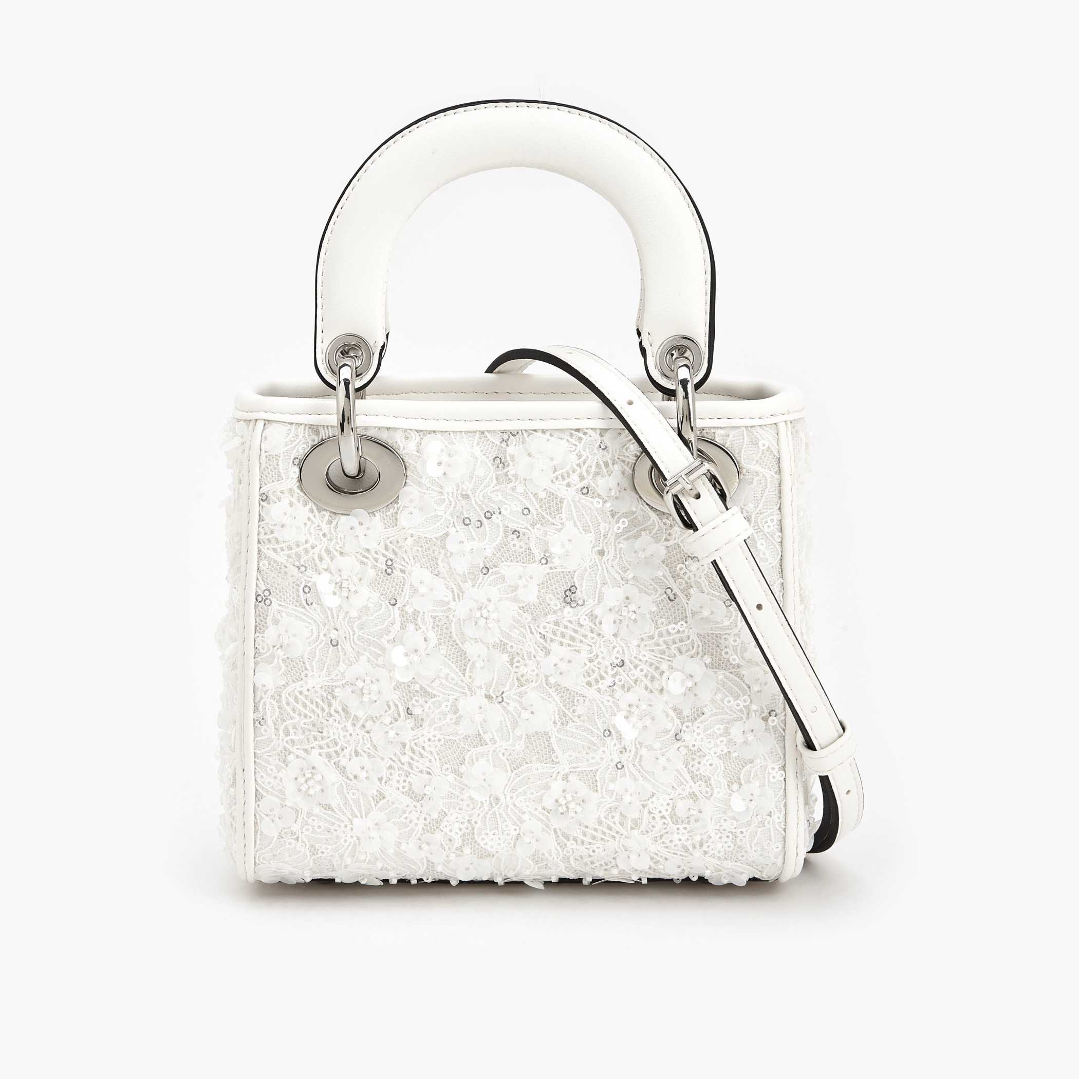 شنطة توتي بتفاصيل دانتيل مزينة ومقابض مزدوجة من سيليست-women-bagsandwallets-handbags-image-1