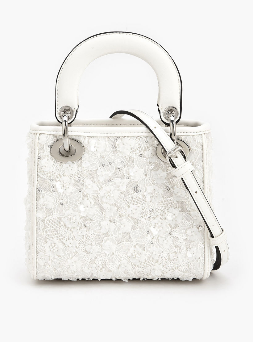 شنطة توتي بتفاصيل دانتيل مزينة ومقابض مزدوجة من سيليست-women-bagsandwallets-handbags-image-1
