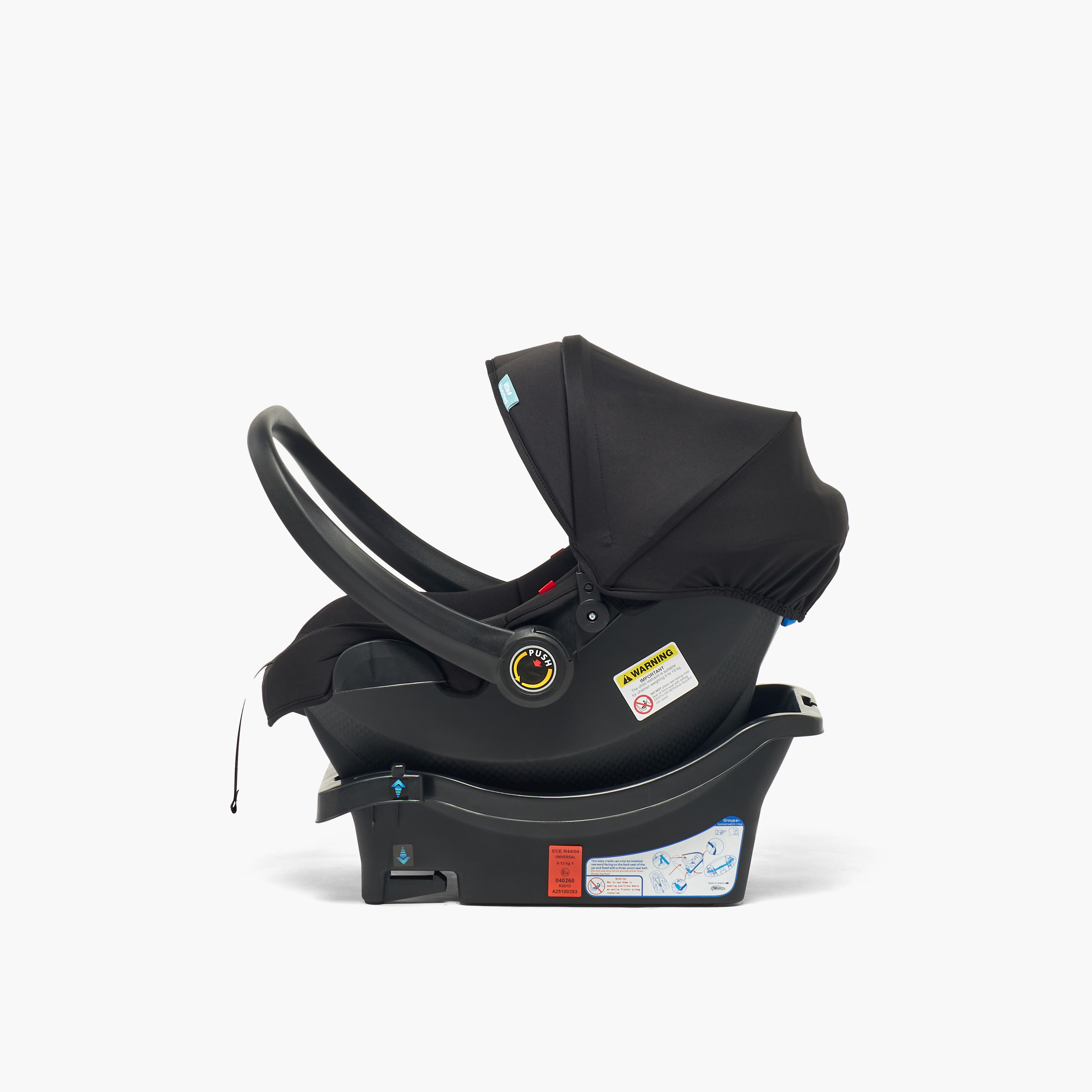 Little Bloomers Seat Belt Comfora Plus Car Seat with Base-baby-gear-carseats-image-3