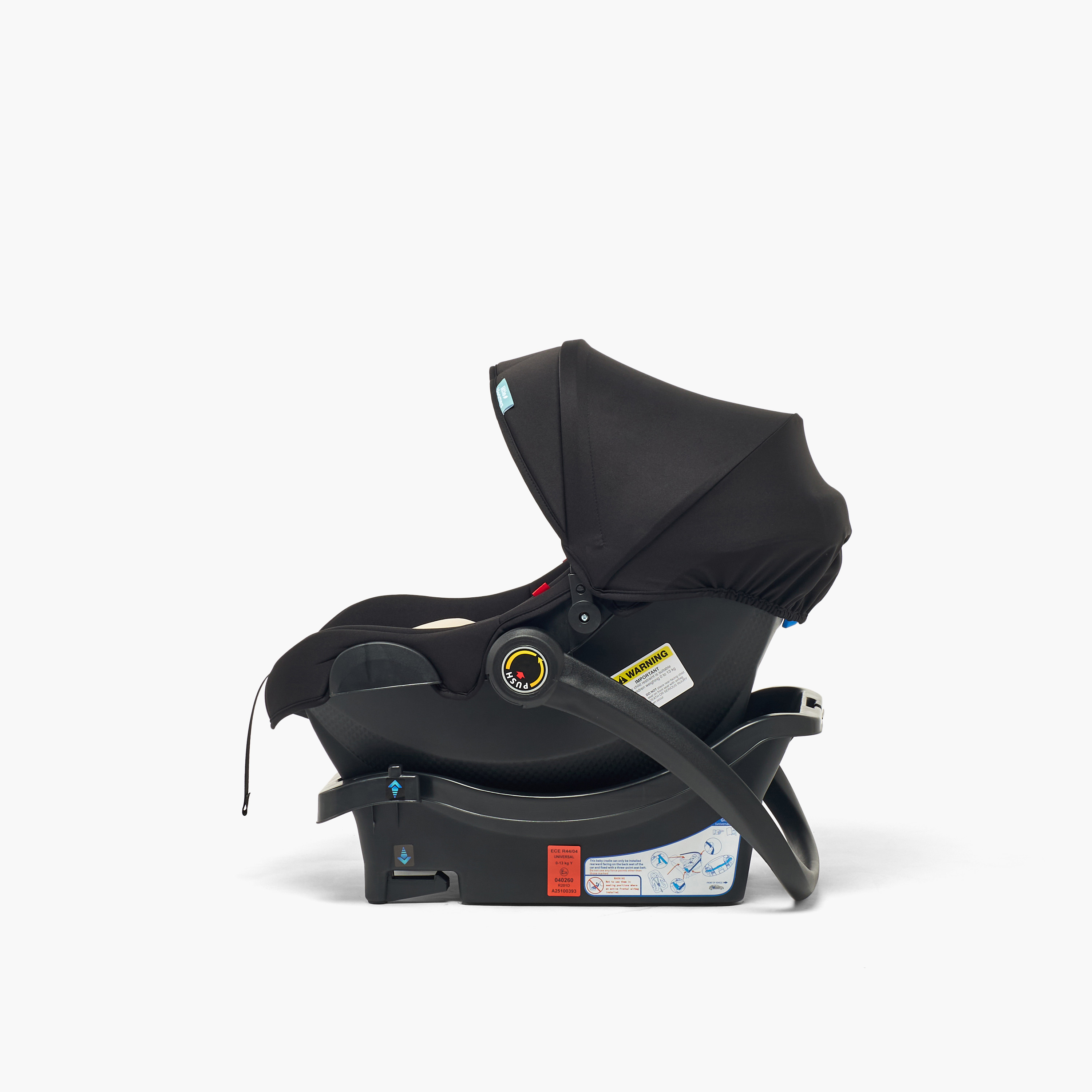 Little Bloomers Seat Belt Comfora Plus Car Seat with Base-baby-gear-carseats-image-4