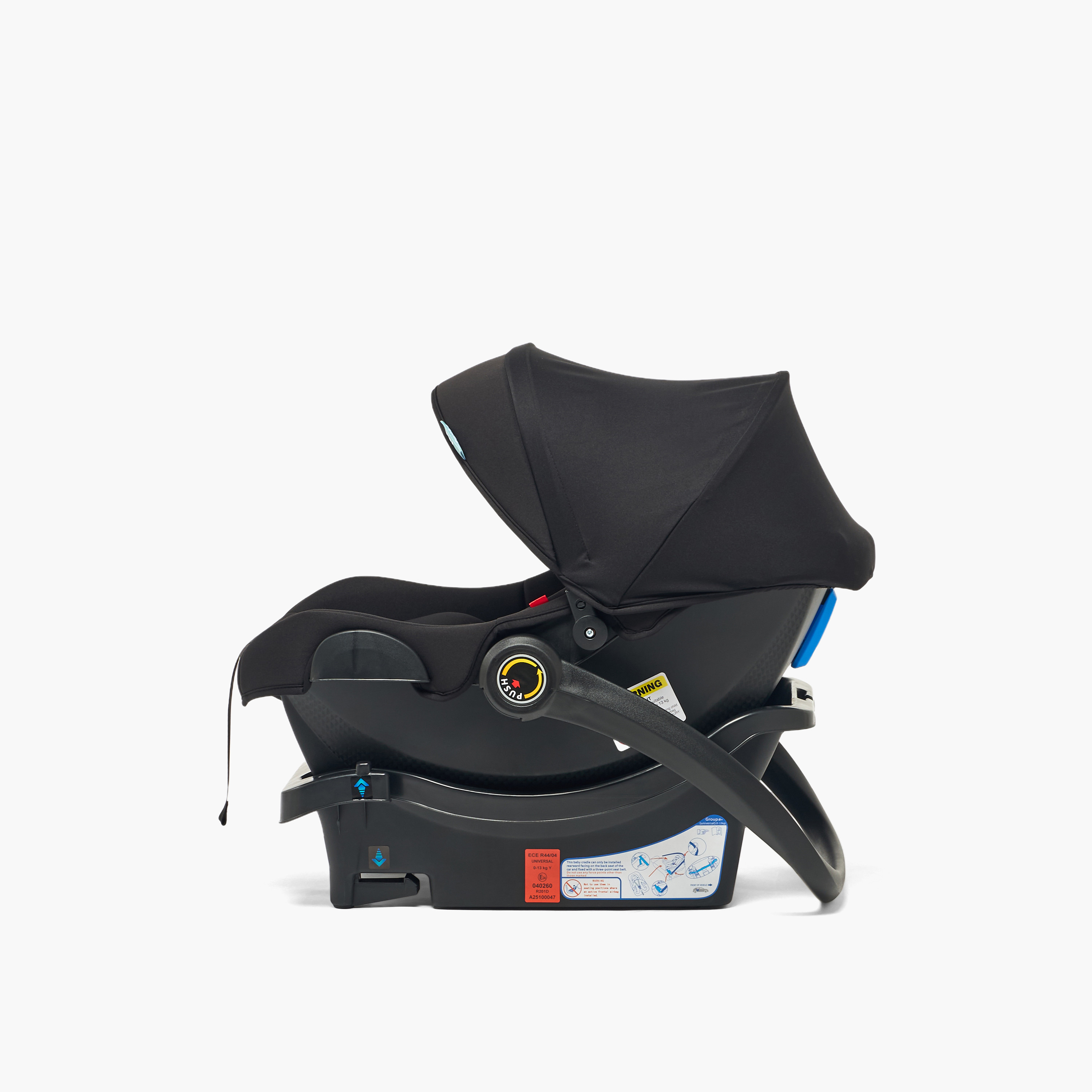 Little Bloomers Seat Belt Comfora Plus Car Seat with Base-baby-gear-carseats-image-4