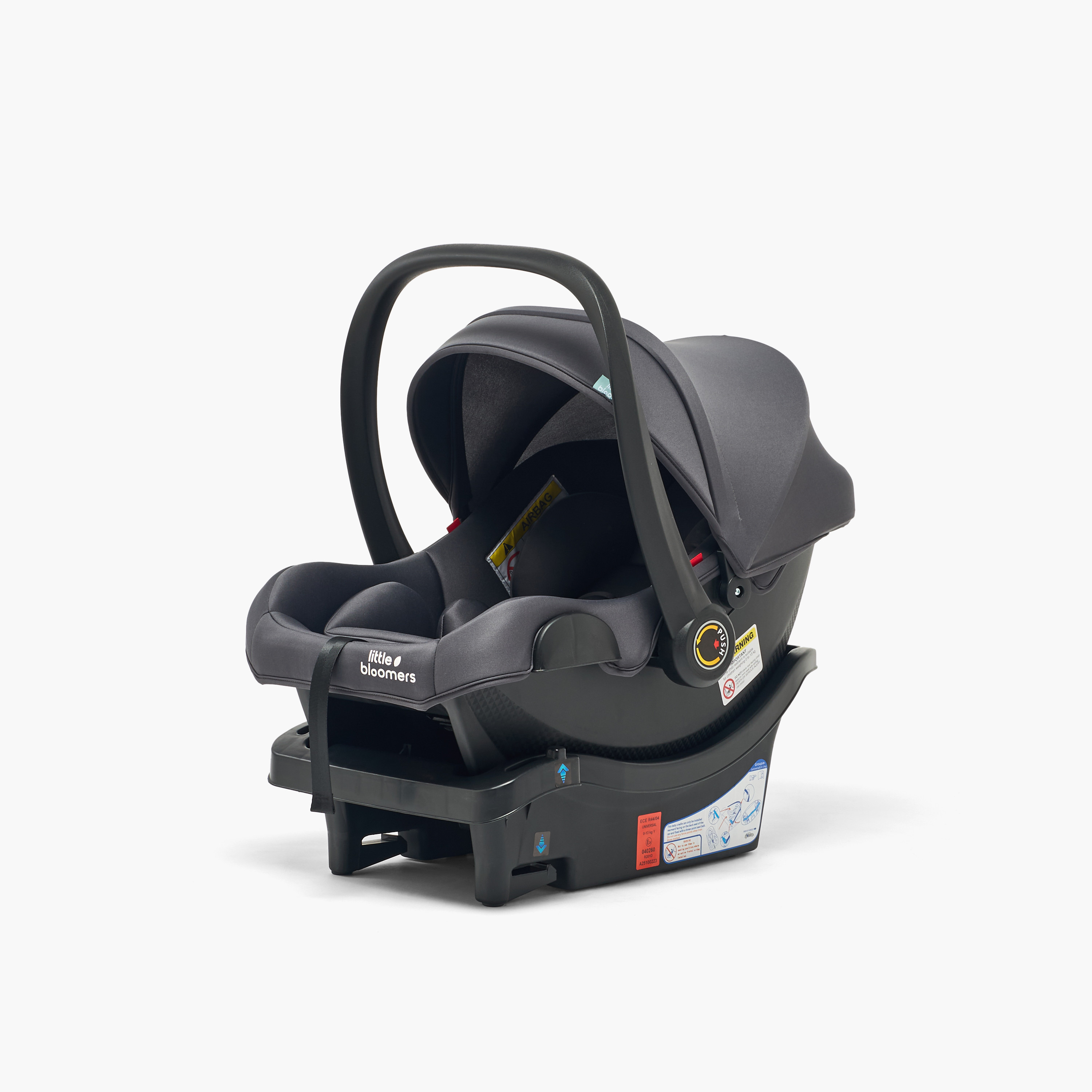 Little Bloomers Seat Belt Comfora Plus Car Seat with Base-baby-gear-carseats-image-2