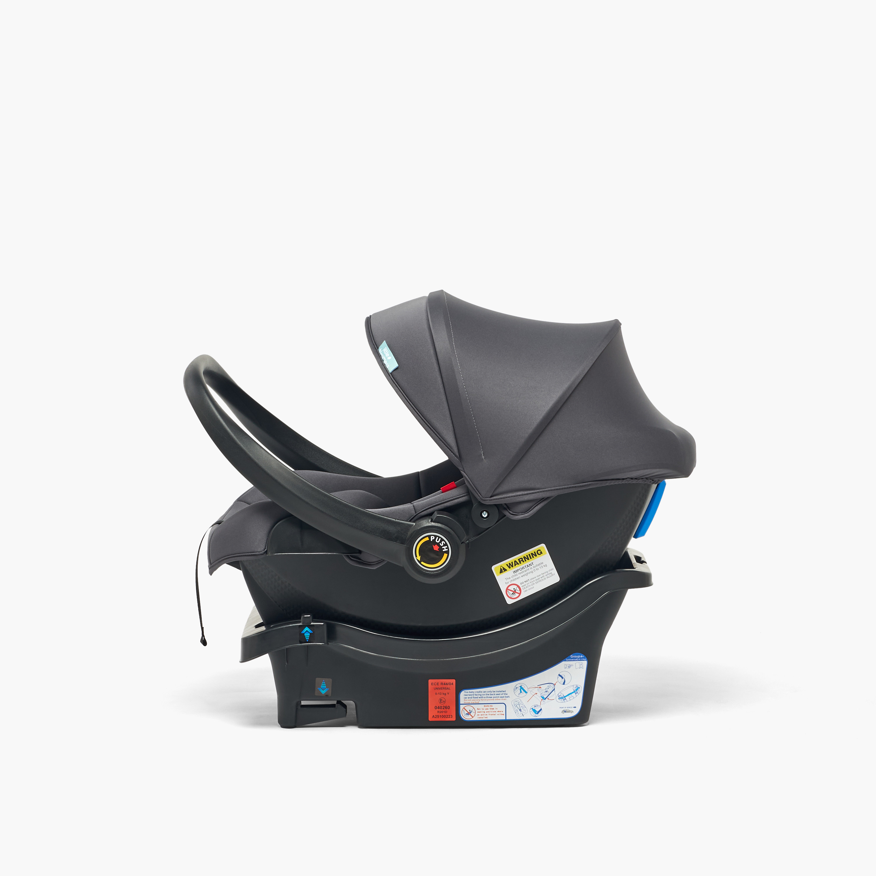 Little Bloomers Seat Belt Comfora Plus Car Seat with Base-baby-gear-carseats-image-3