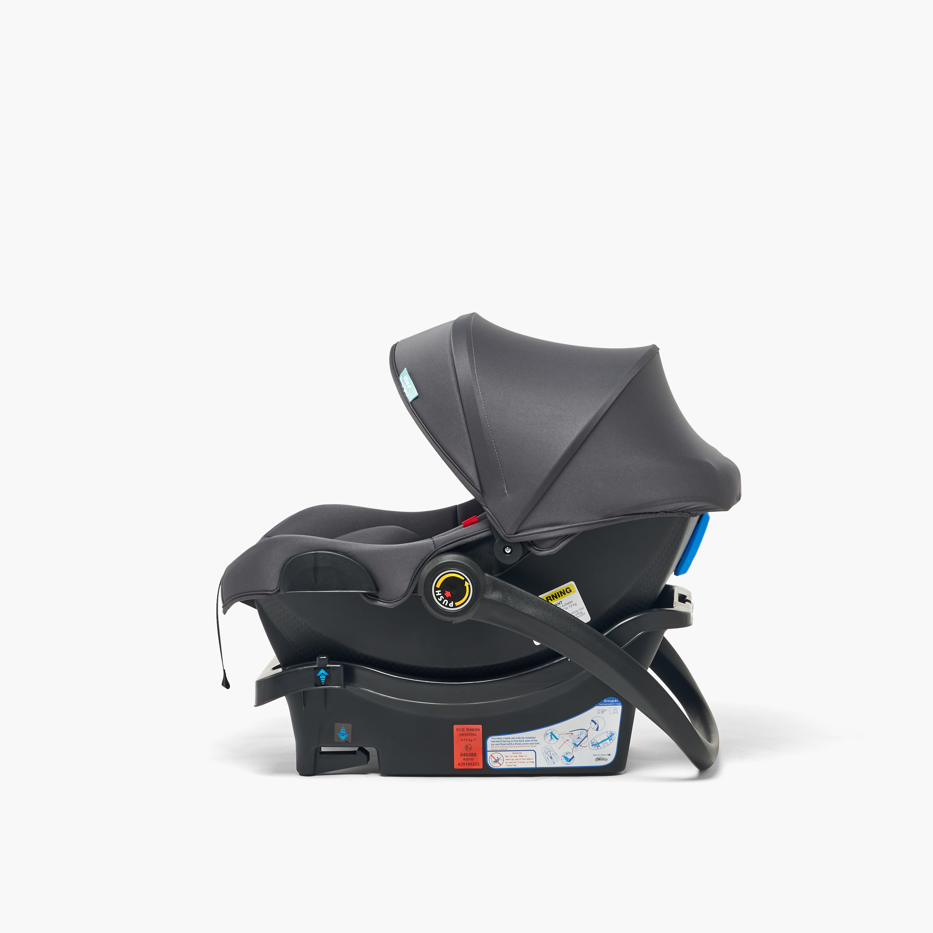 Little Bloomers Seat Belt Comfora Plus Car Seat with Base-baby-gear-carseats-image-4