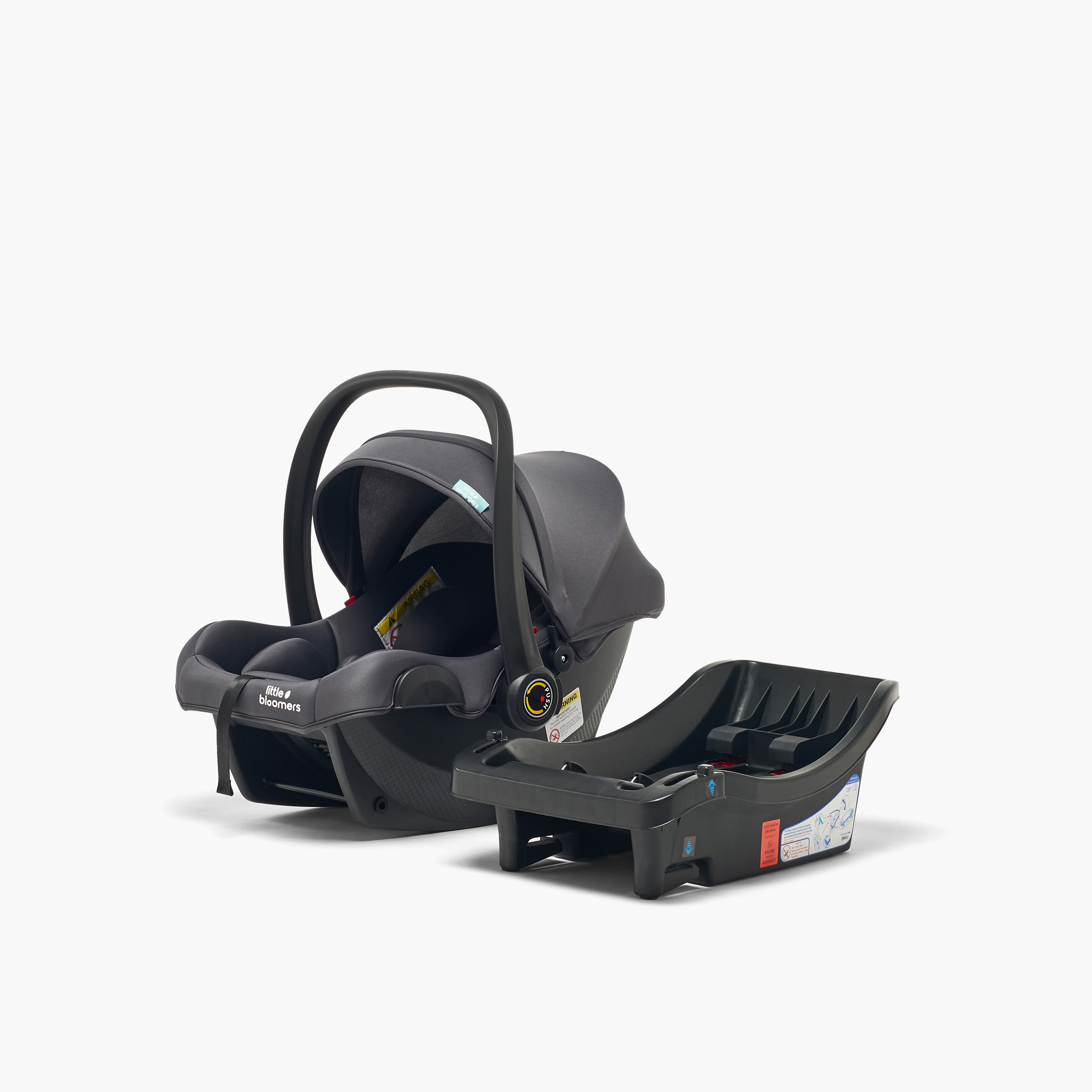 Little Bloomers Seat Belt Comfora Plus Car Seat with Base-baby-gear-carseats-image-10