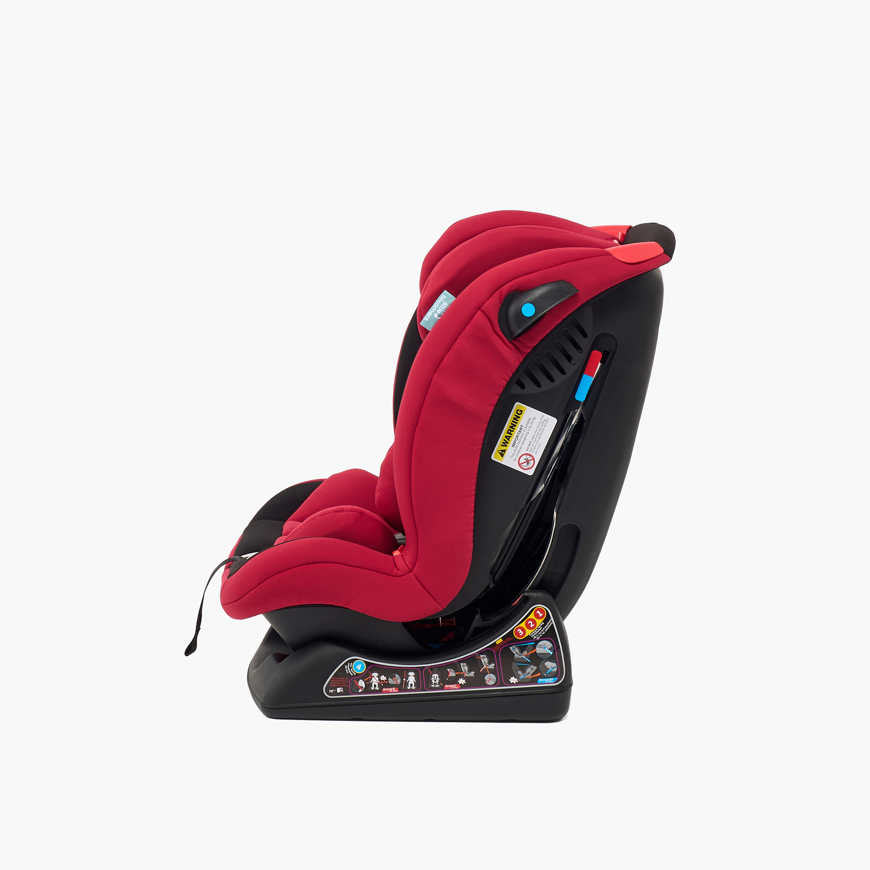 Little Bloomers Seat Belt Evox Car Seat with Rear and Front Facing-baby-gear-carseats-image-4