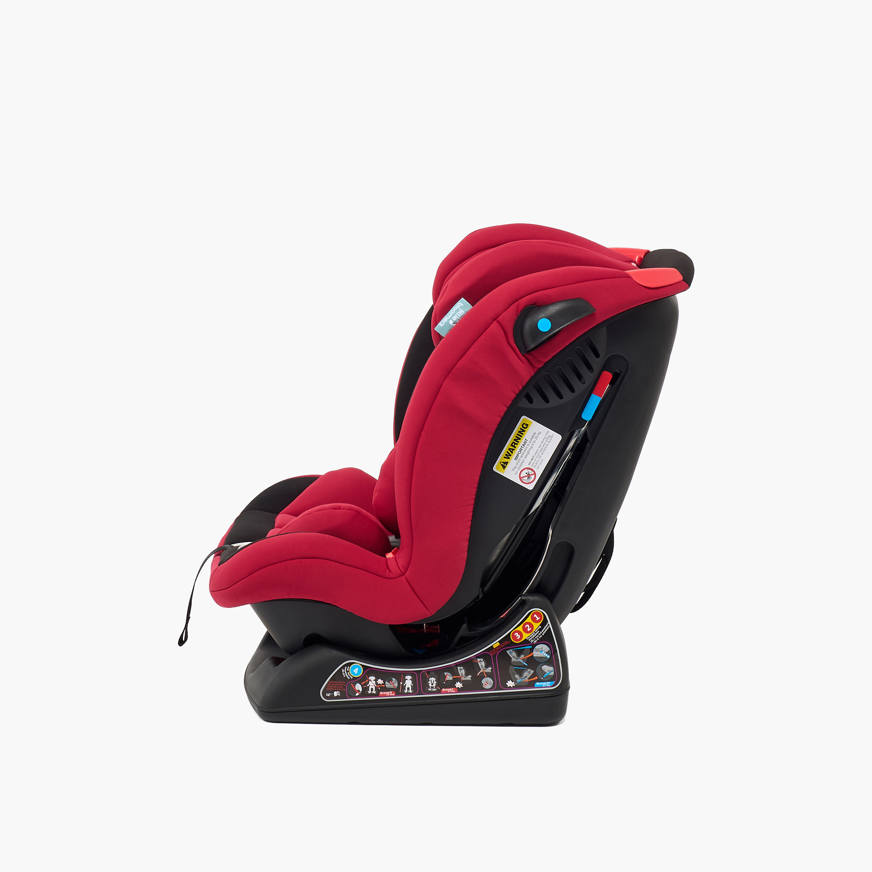 Little Bloomers Seat Belt Evox Car Seat with Rear and Front Facing-baby-gear-carseats-image-5