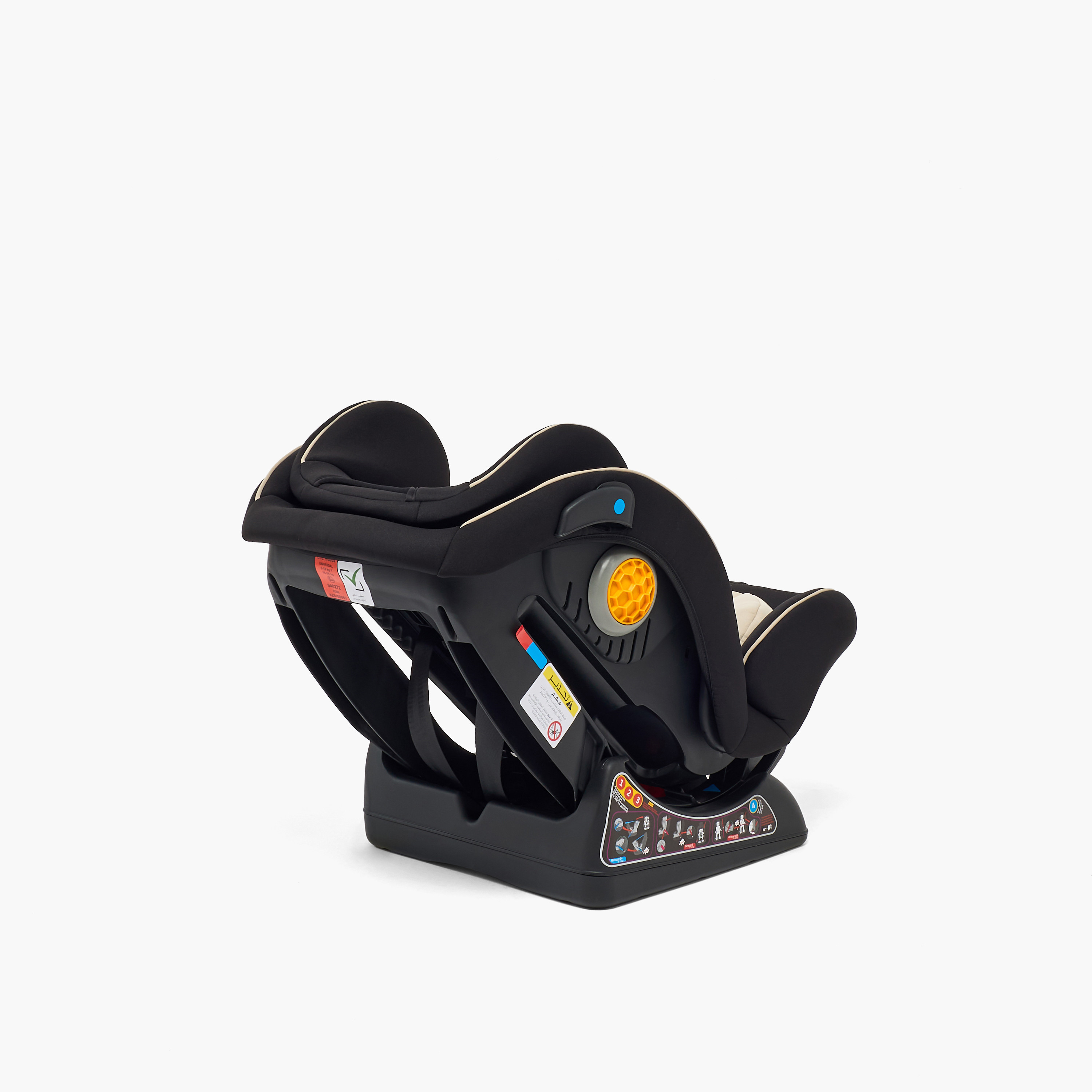 Little Bloomers Seat Belt Fortis Car Seat with Rear and Front Facing-baby-gear-carseats-image-18