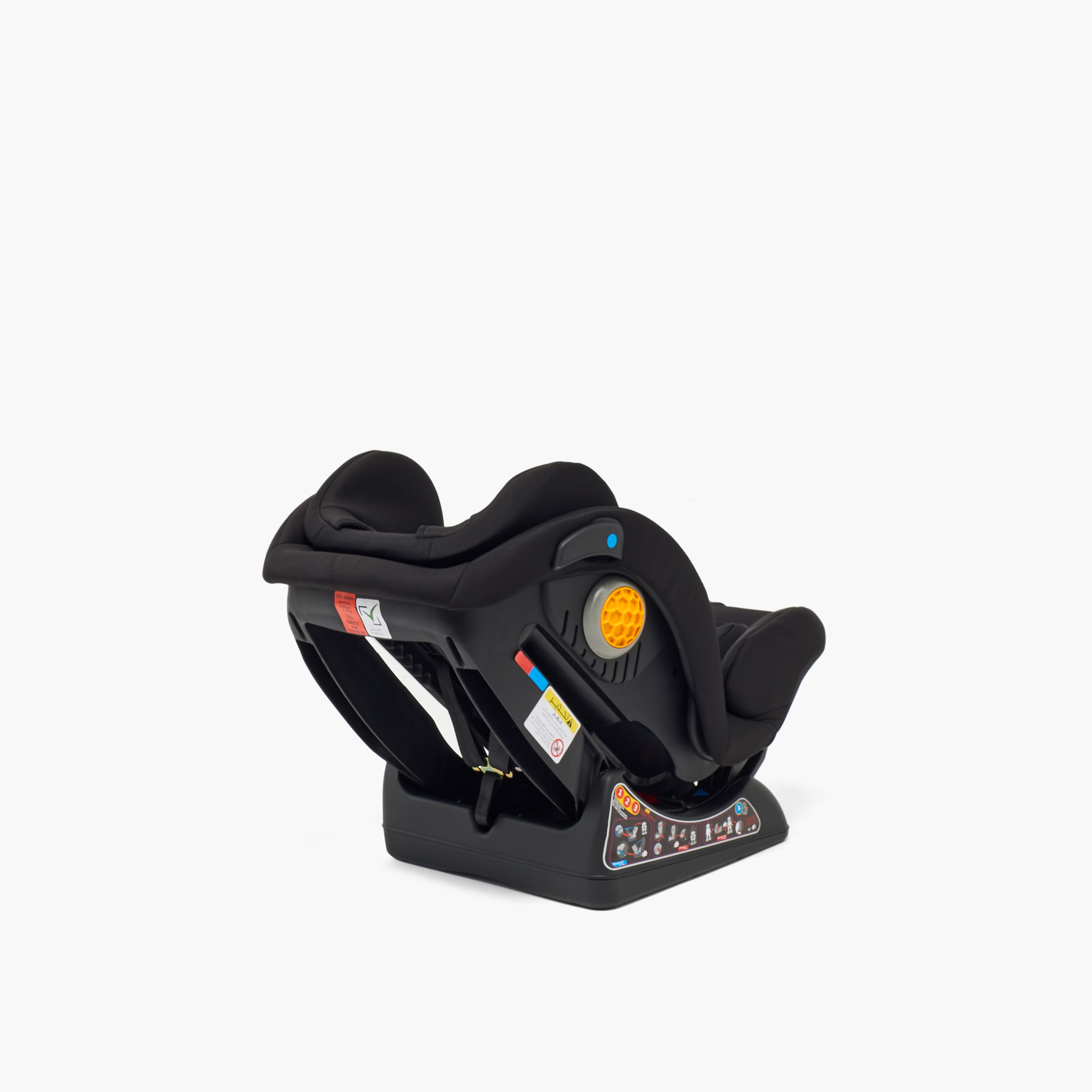 Little Bloomers Seat Belt Fortis Car Seat with Rear and Front Facing-baby-gear-carseats-image-18