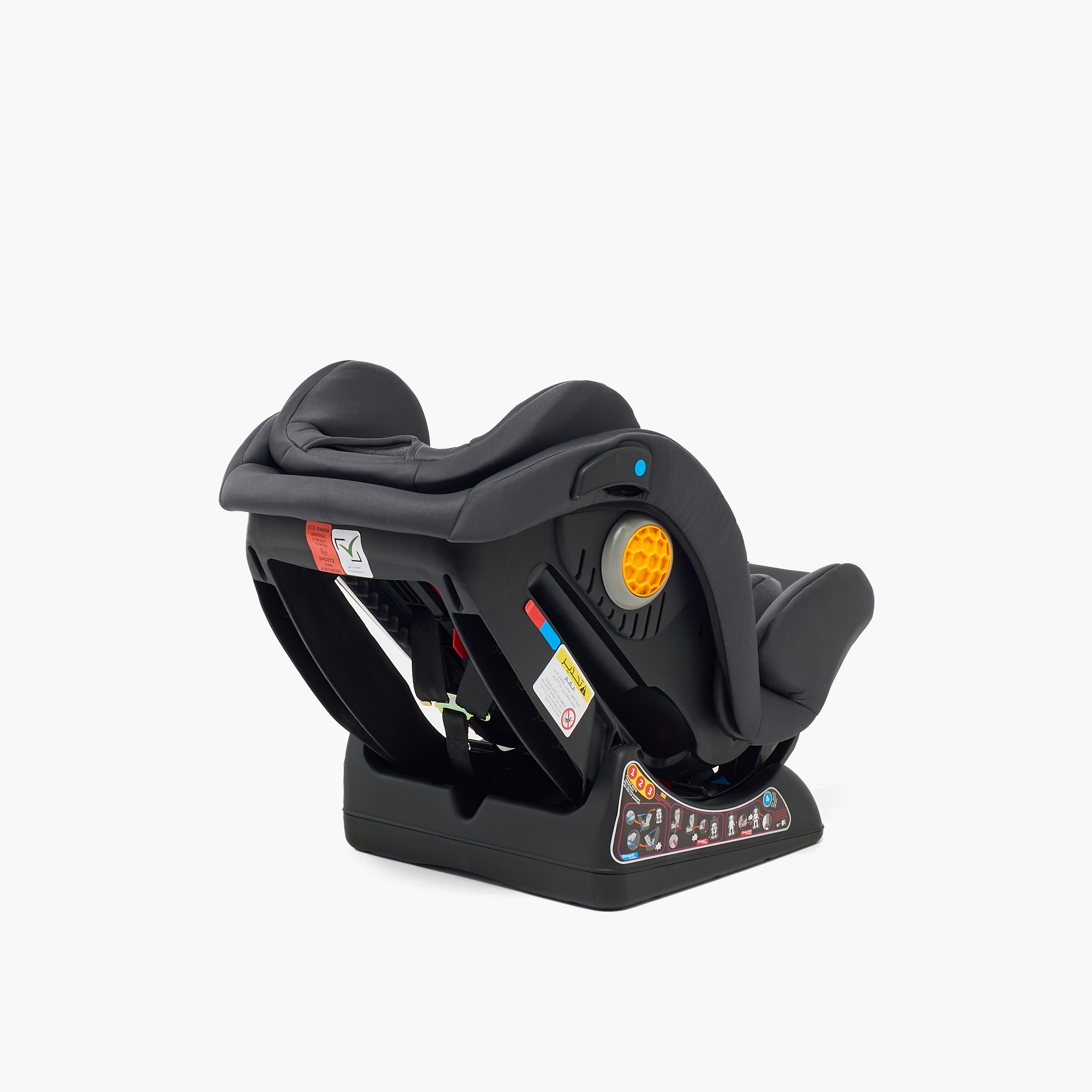 Little Bloomers Seat Belt Fortis Car Seat with Rear and Front Facing-baby-gear-carseats-image-18