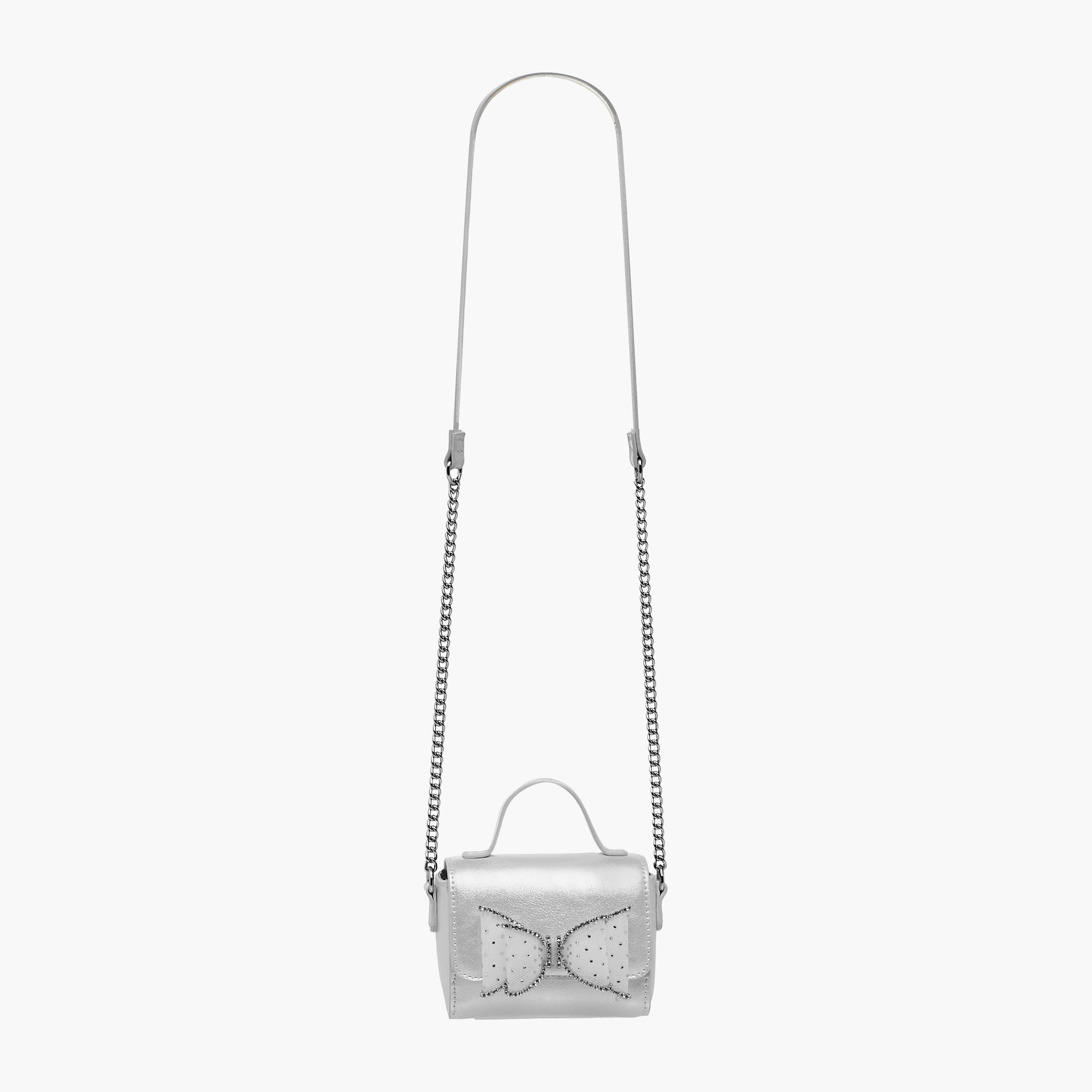 Celeste Bow Embellished Crossbody Bag with Chain Strap-girls-accessories-bags-image-2