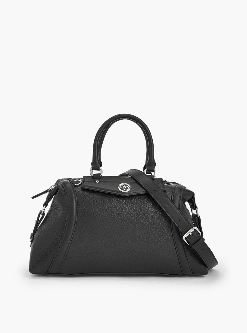 شنطة توتي بنقوش مونوجرام وحزام قابل للفصل من سيليست-women-bagsandwallets-handbags-image-1