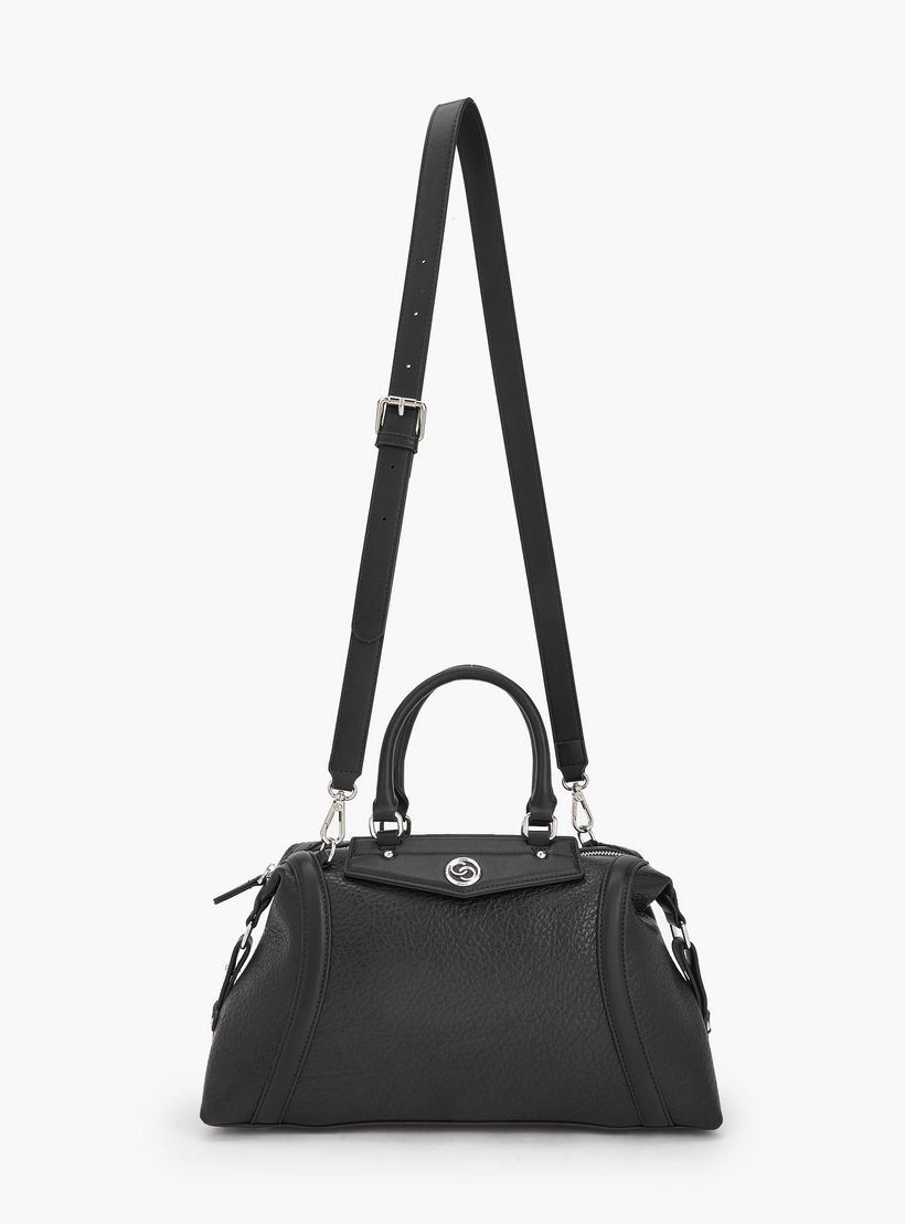 شنطة توتي بنقوش مونوجرام وحزام قابل للفصل من سيليست-women-bagsandwallets-handbags-image-3
