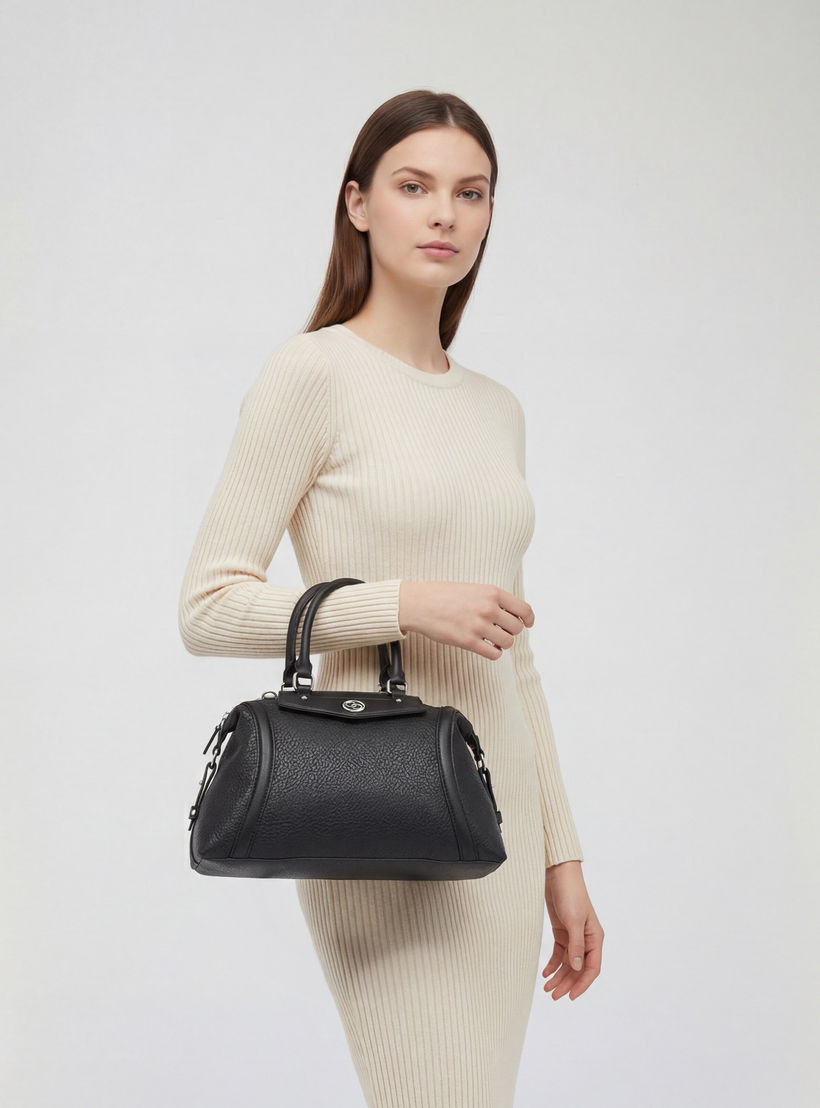 شنطة توتي بنقوش مونوجرام وحزام قابل للفصل من سيليست-women-bagsandwallets-handbags-image-2
