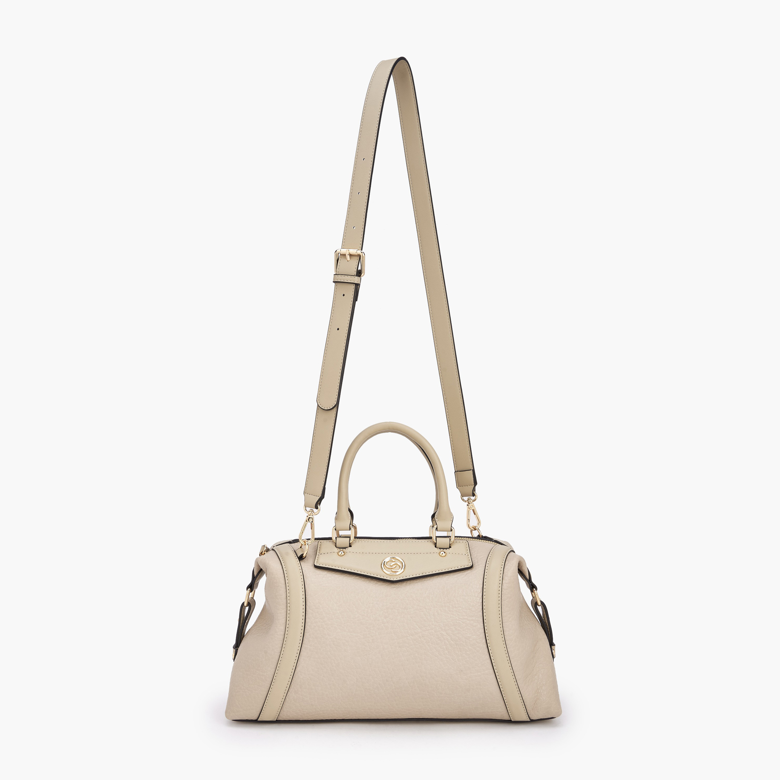 شنطة توتي بنقوش مونوجرام وحزام قابل للفصل من سيليست-women-bagsandwallets-handbags-image-3