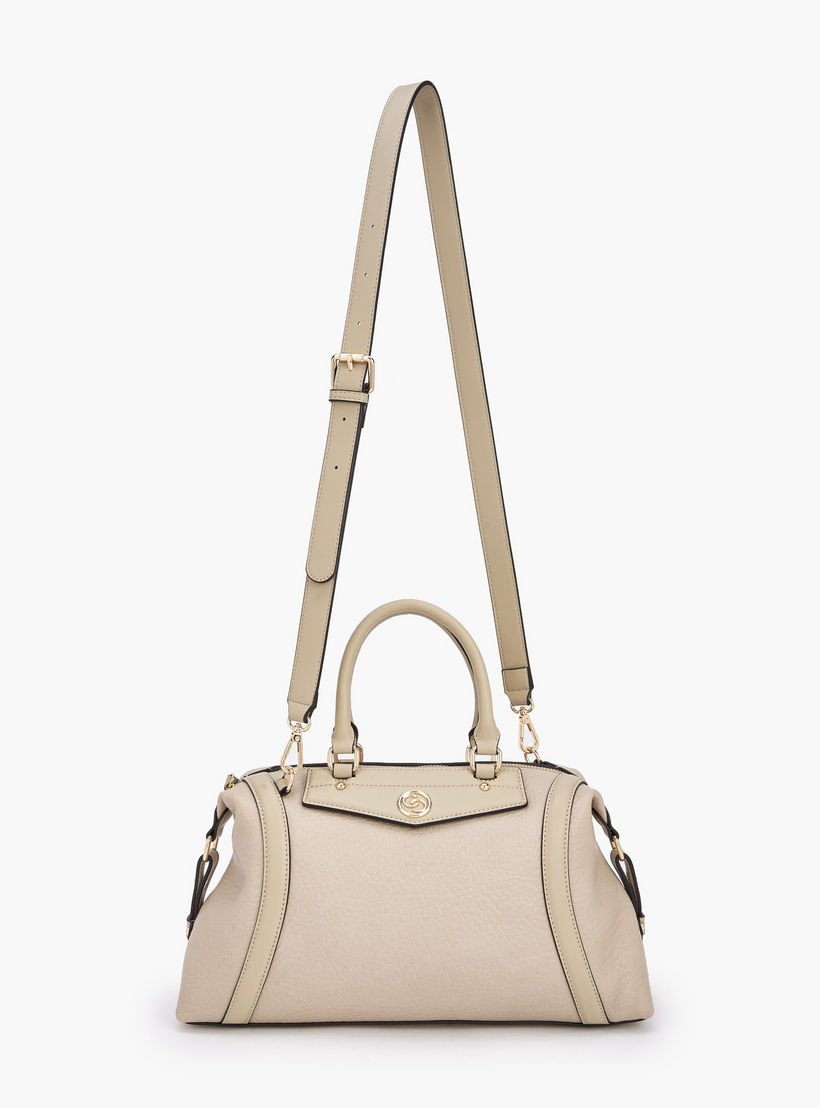 شنطة توتي بنقوش مونوجرام وحزام قابل للفصل من سيليست-women-bagsandwallets-handbags-image-3