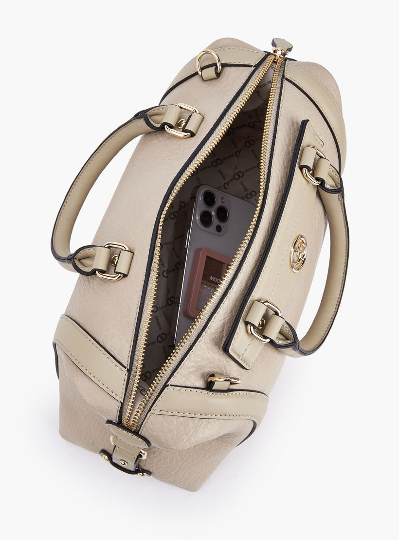 شنطة توتي بنقوش مونوجرام وحزام قابل للفصل من سيليست-women-bagsandwallets-handbags-image-8