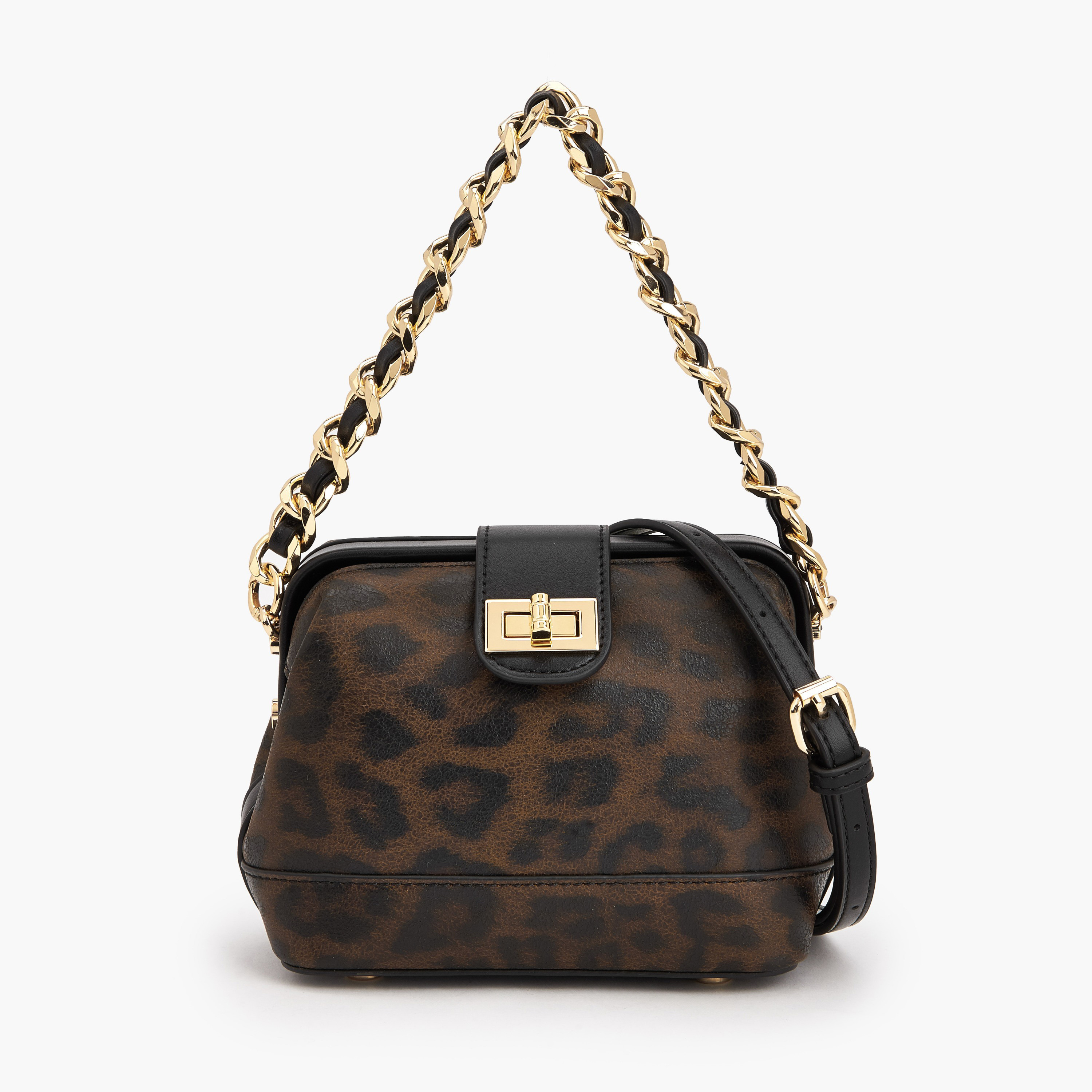 شنطة كروس بودي بارزة الملمس بإغلاق قفل لف من سيليست-women-bagsandwallets-handbags-image-1