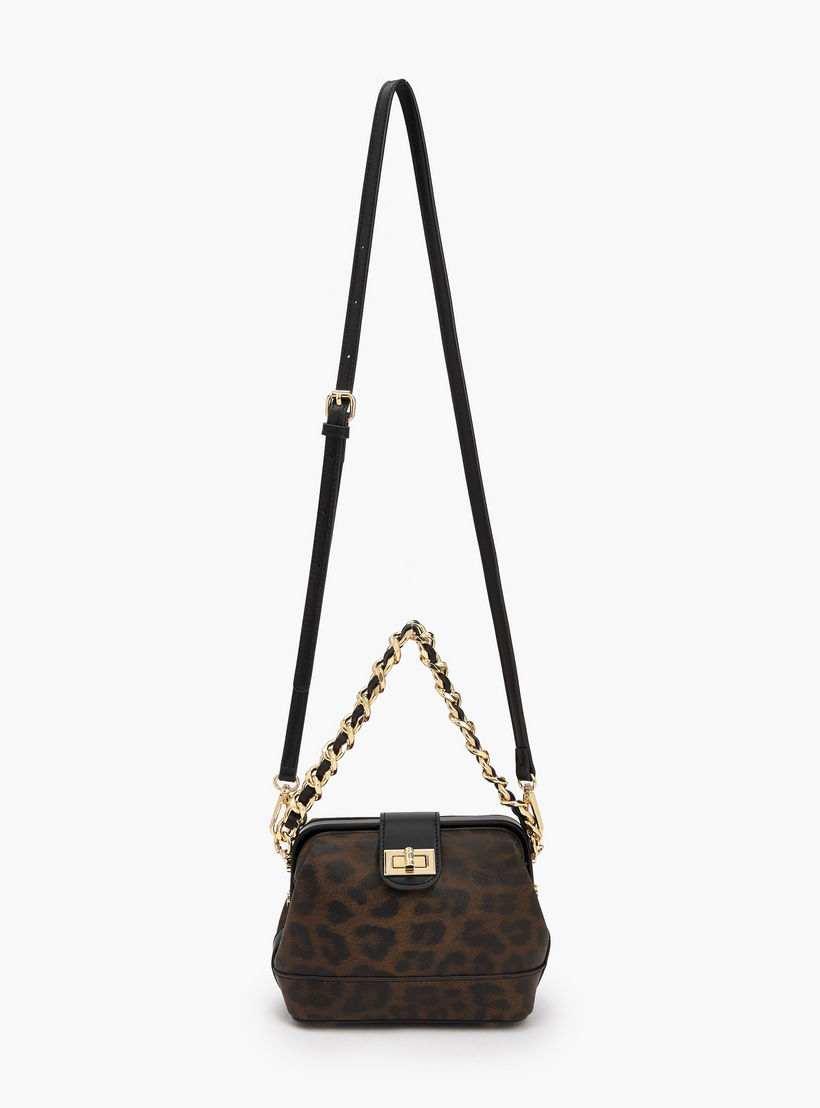 شنطة كروس بودي بارزة الملمس بإغلاق قفل لف من سيليست-women-bagsandwallets-handbags-image-3