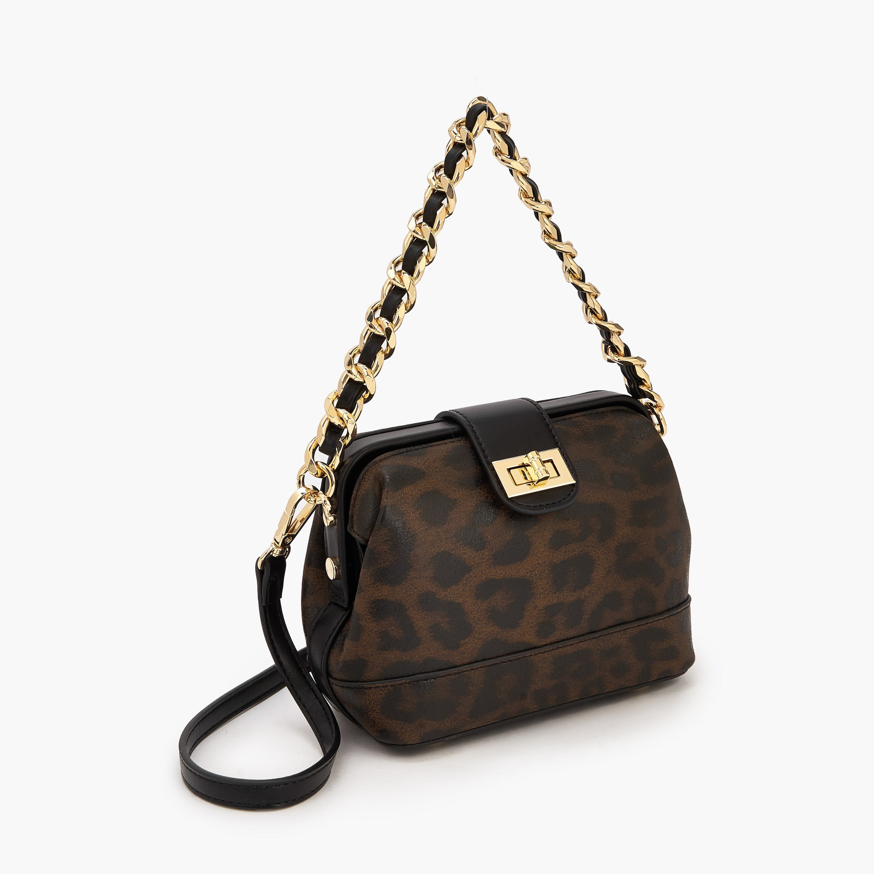 شنطة كروس بودي بارزة الملمس بإغلاق قفل لف من سيليست-women-bagsandwallets-handbags-image-4