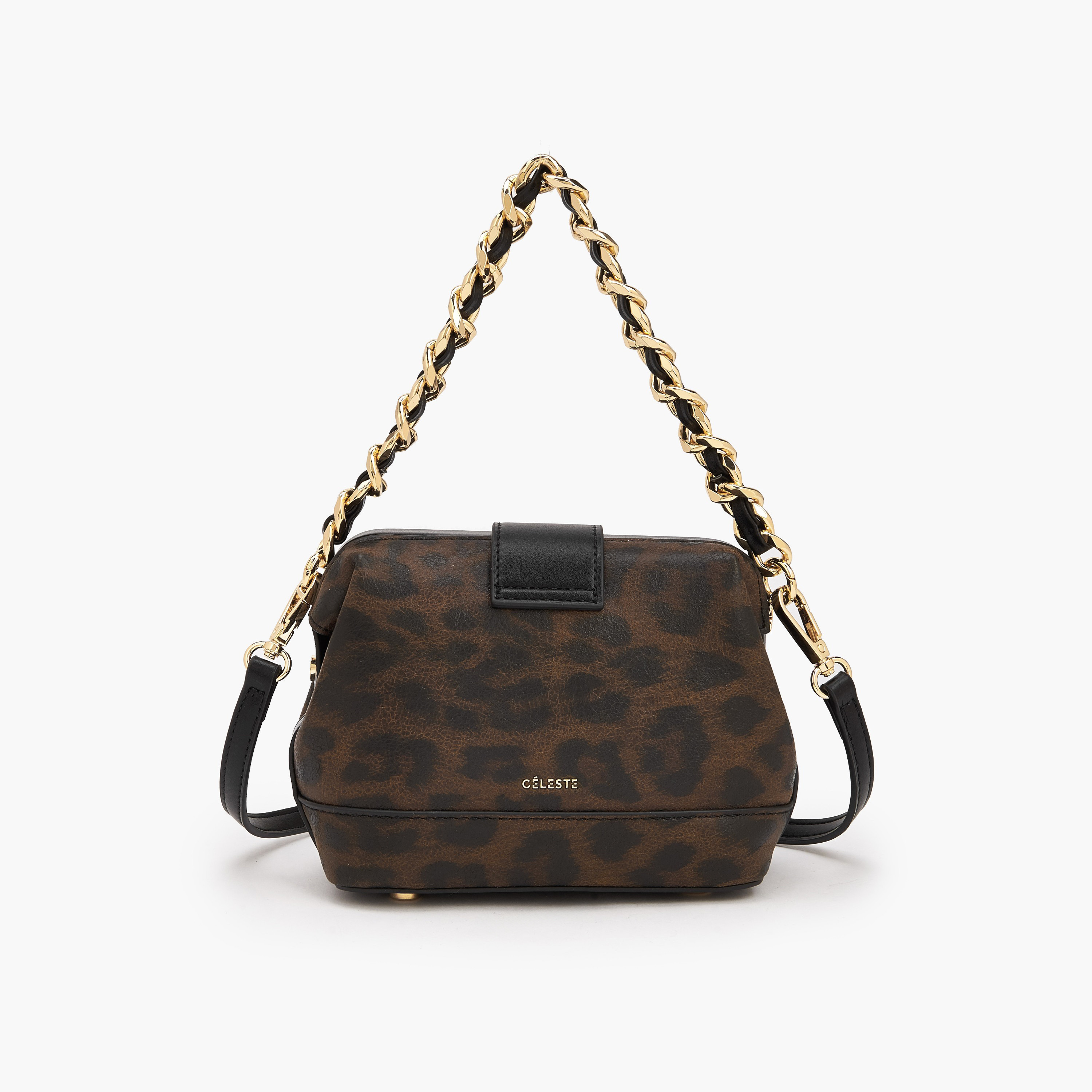 شنطة كروس بودي بارزة الملمس بإغلاق قفل لف من سيليست-women-bagsandwallets-handbags-image-6