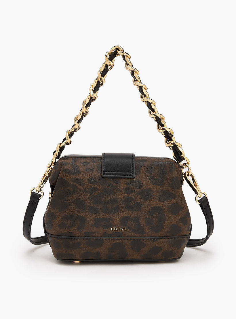 شنطة كروس بودي بارزة الملمس بإغلاق قفل لف من سيليست-women-bagsandwallets-handbags-image-6
