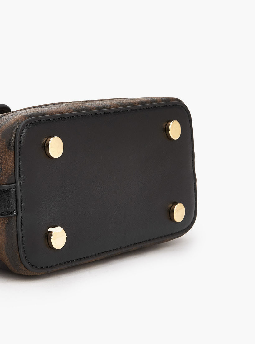 شنطة كروس بودي بارزة الملمس بإغلاق قفل لف من سيليست-women-bagsandwallets-handbags-image-7