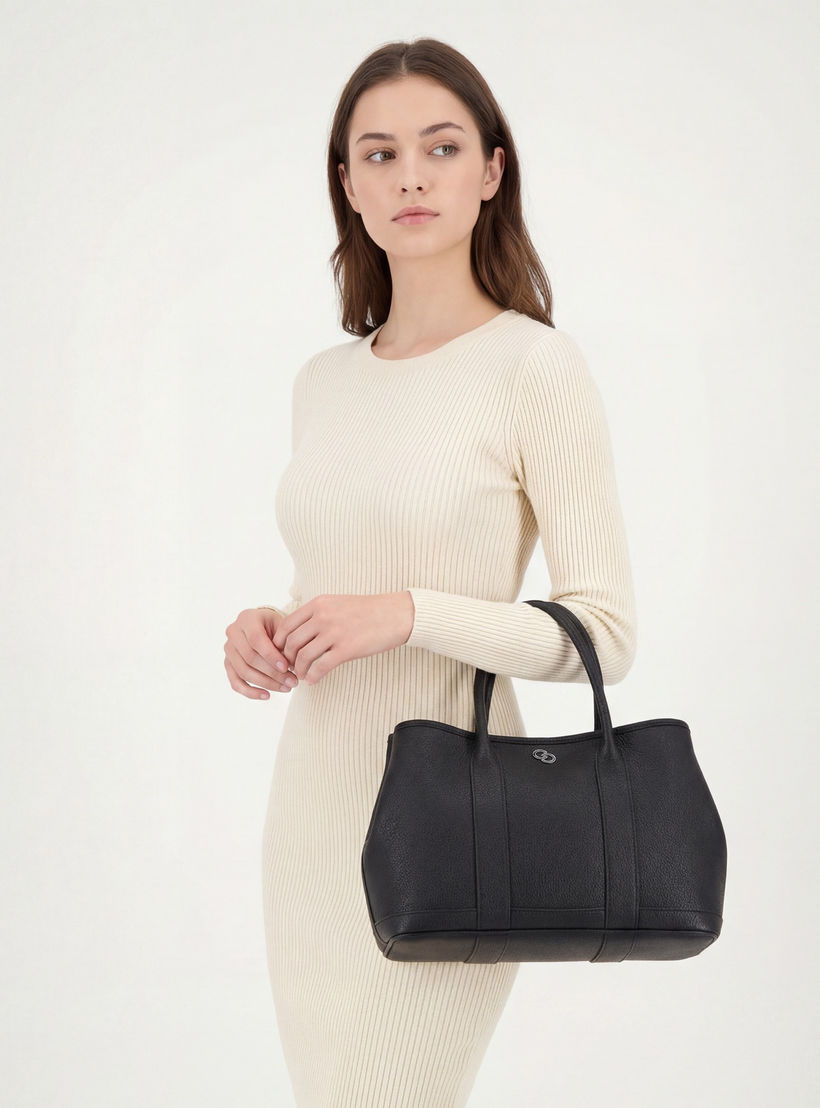 Celeste Laser Cut Tote Bag with Detachable Strap-women-bagsandwallets-handbags-image-2
