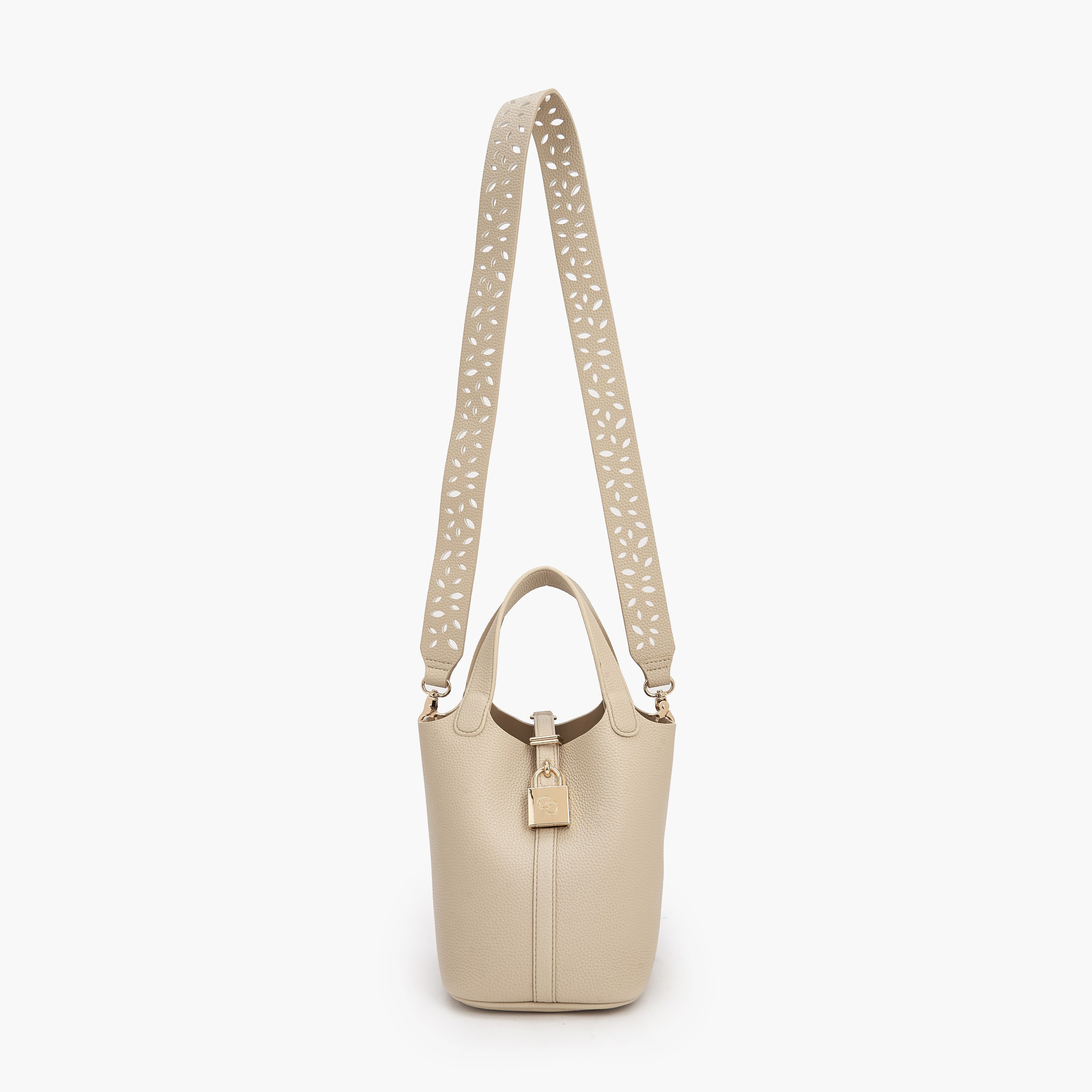 شنطة باكيت بارزة الملمس مع شنطة صغيرة من سيليست-women-bagsandwallets-handbags-image-4