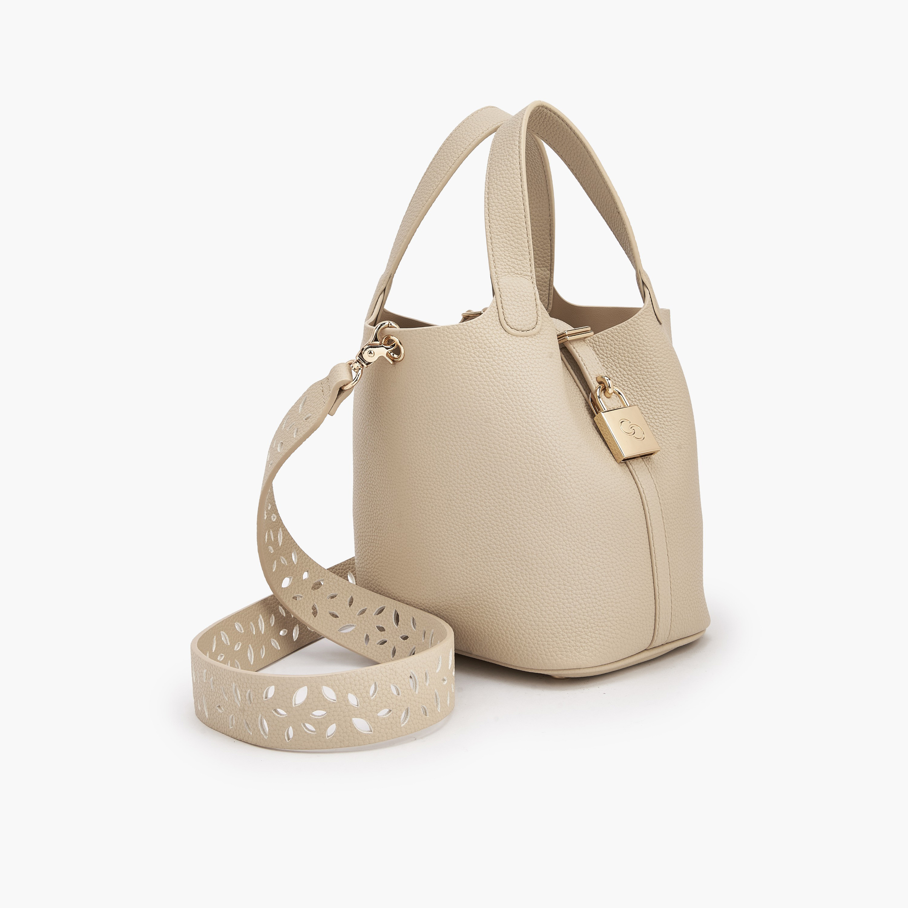 شنطة باكيت بارزة الملمس مع شنطة صغيرة من سيليست-women-bagsandwallets-handbags-image-6