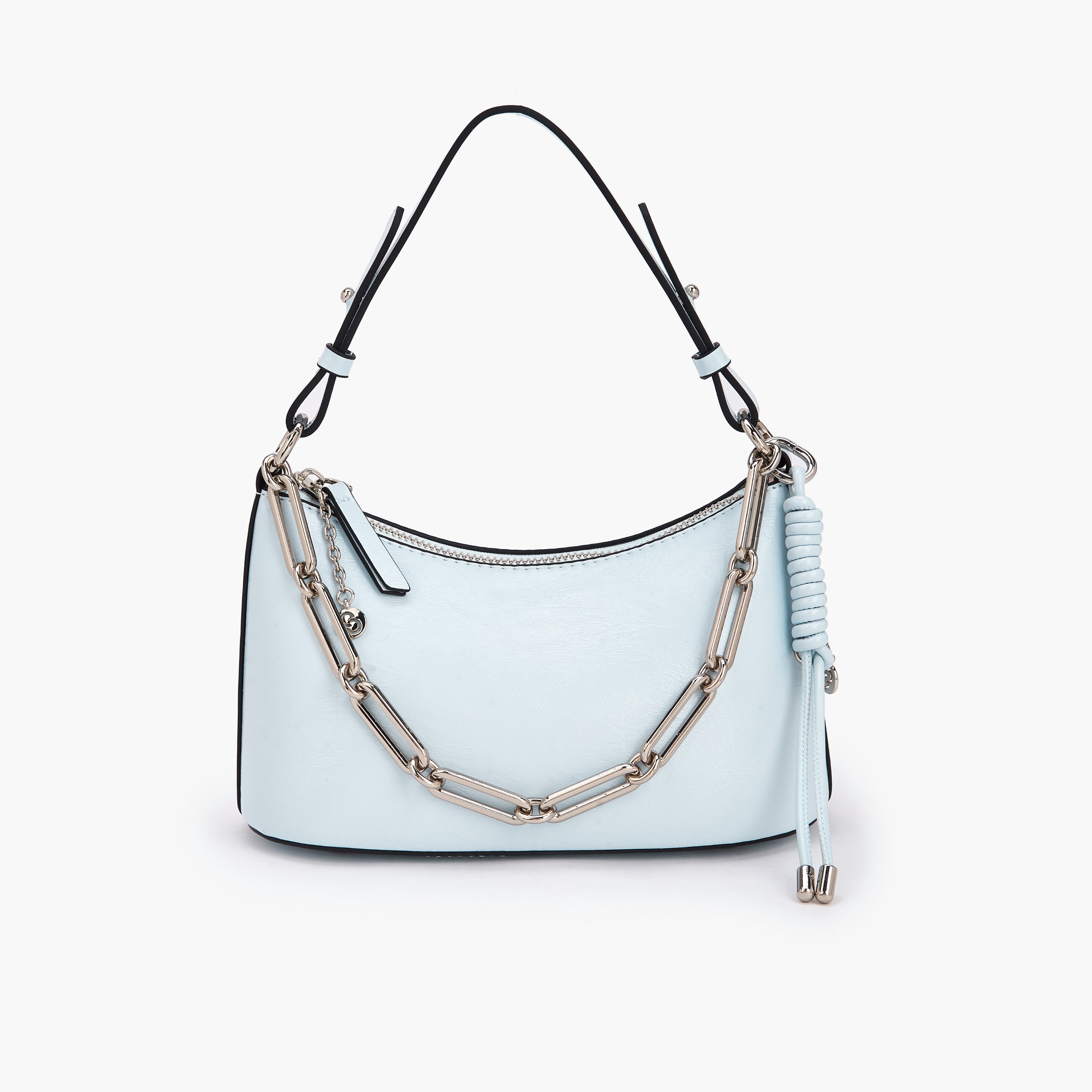 شنطة كروس بودي سادة بحزام سلسلة من سيليست-women-bagsandwallets-handbags-image-1
