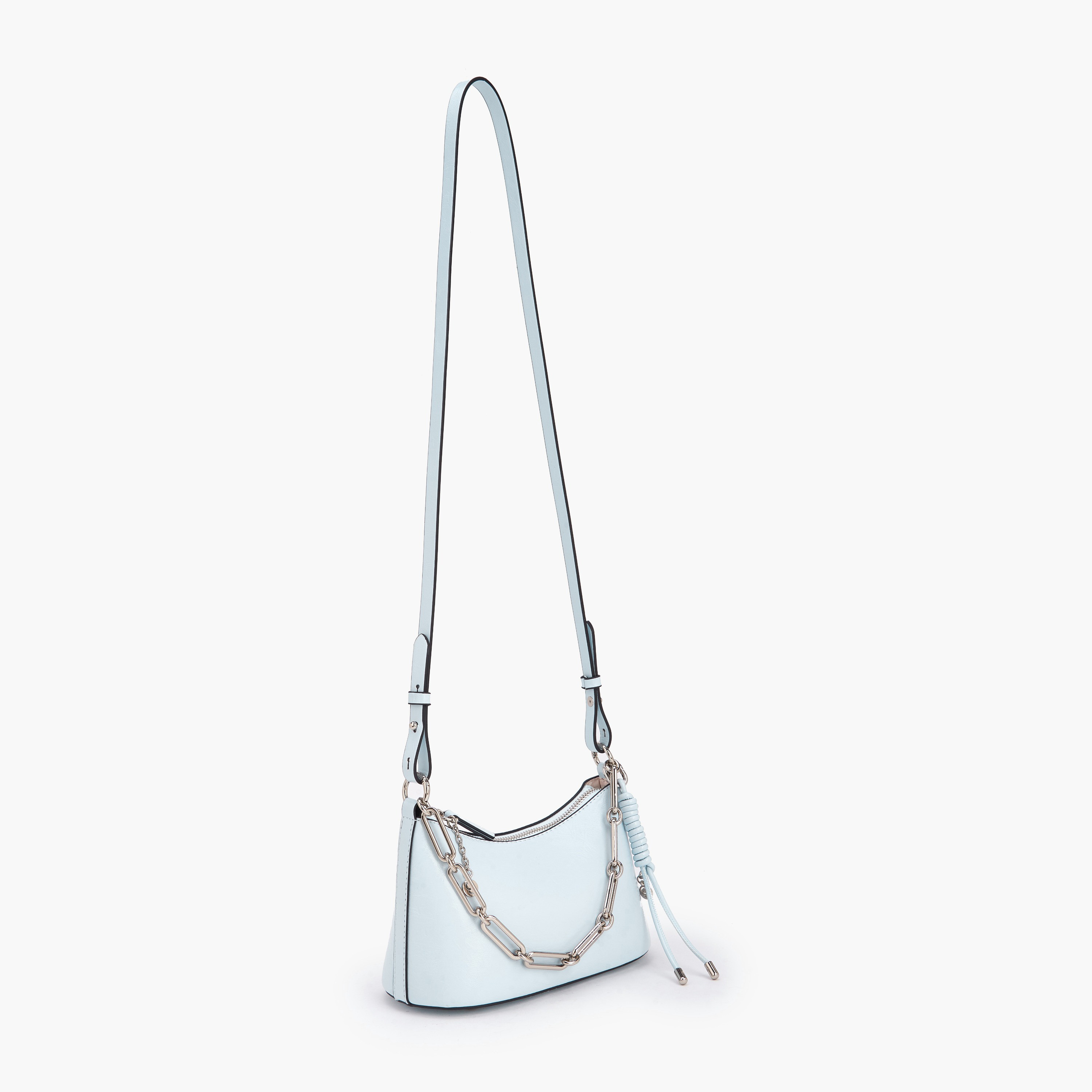 شنطة كروس بودي سادة بحزام سلسلة من سيليست-women-bagsandwallets-handbags-image-3