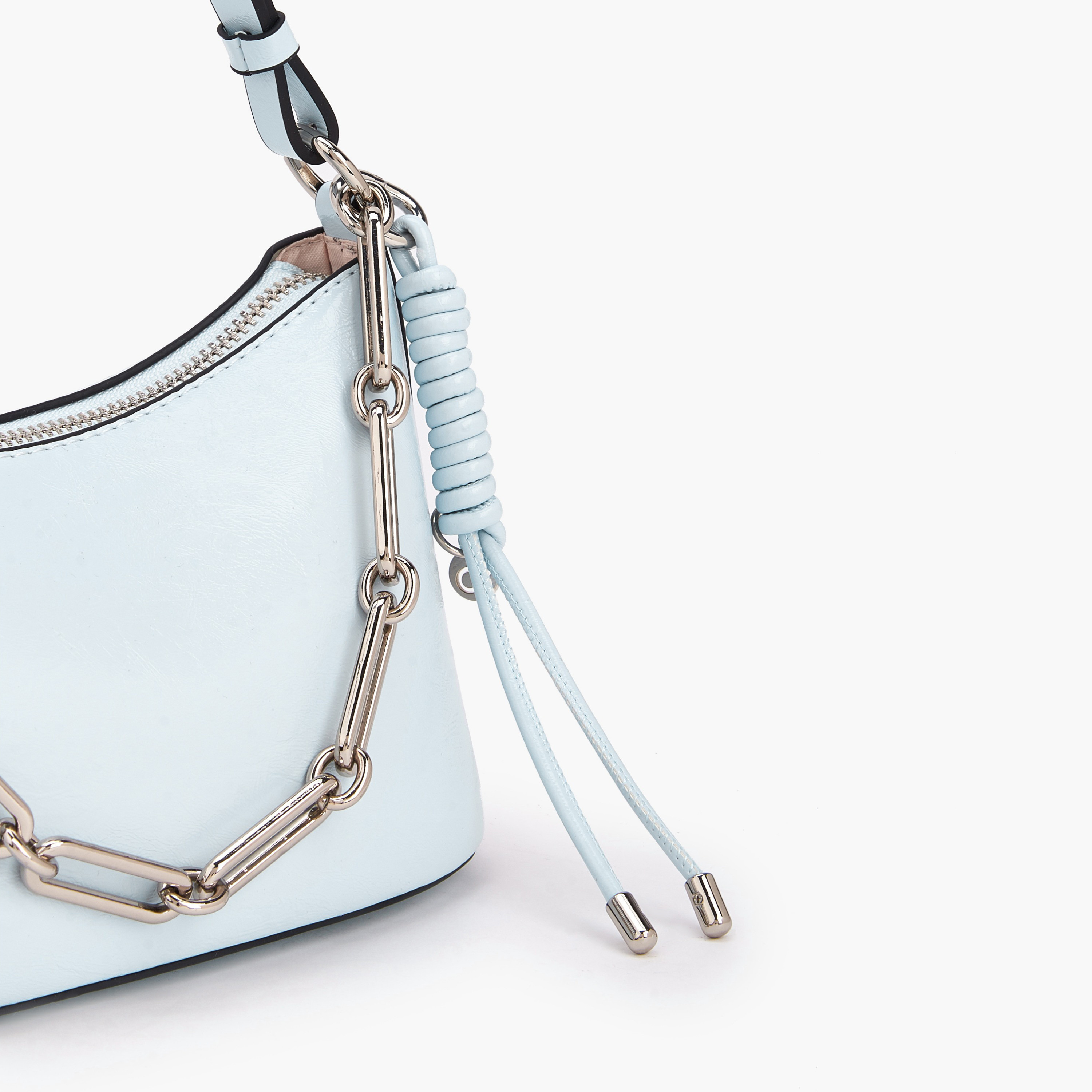 شنطة كروس بودي سادة بحزام سلسلة من سيليست-women-bagsandwallets-handbags-image-5