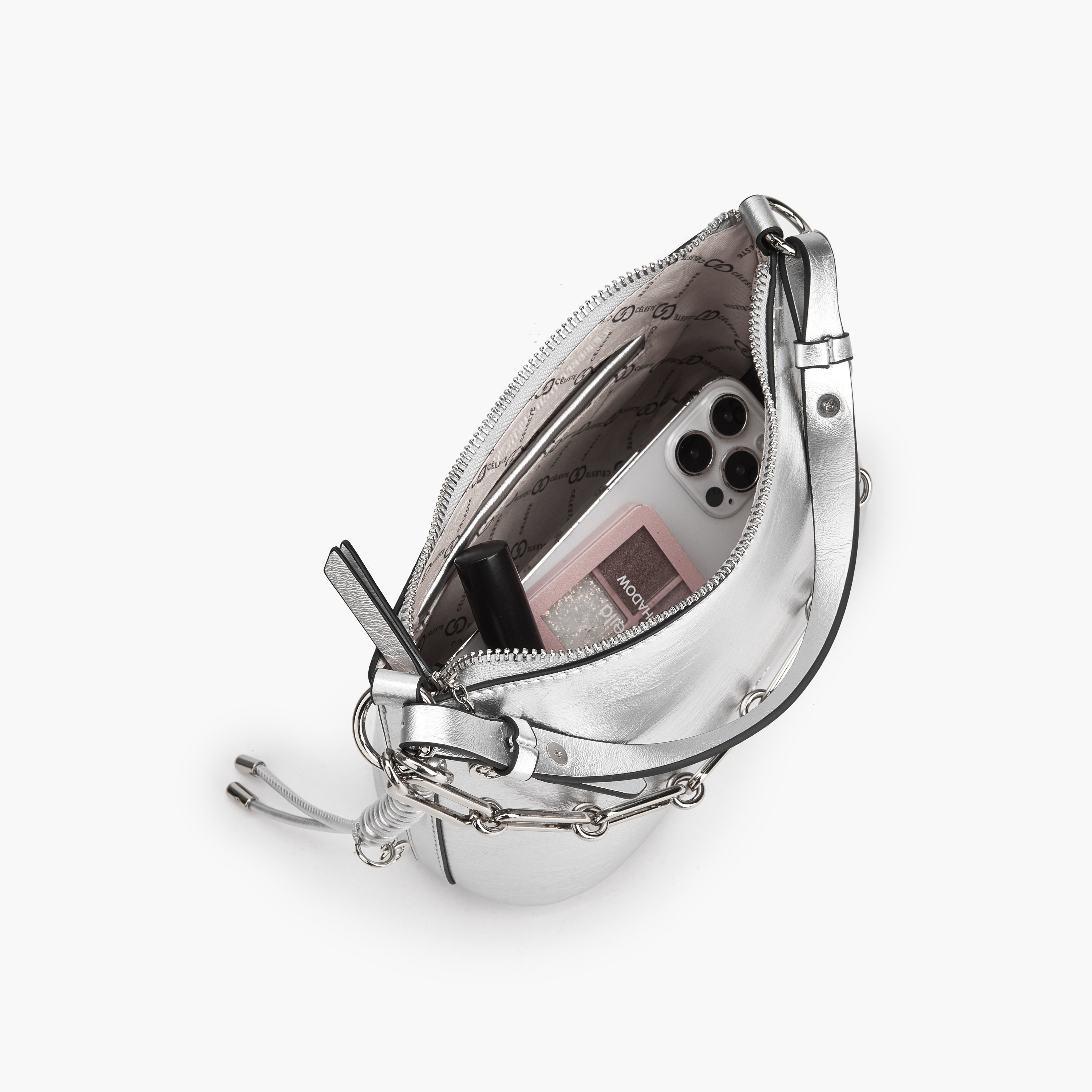 Celeste Solid Crossbody Bag with Chain Link Strap-women-bagsandwallets-handbags-image-7