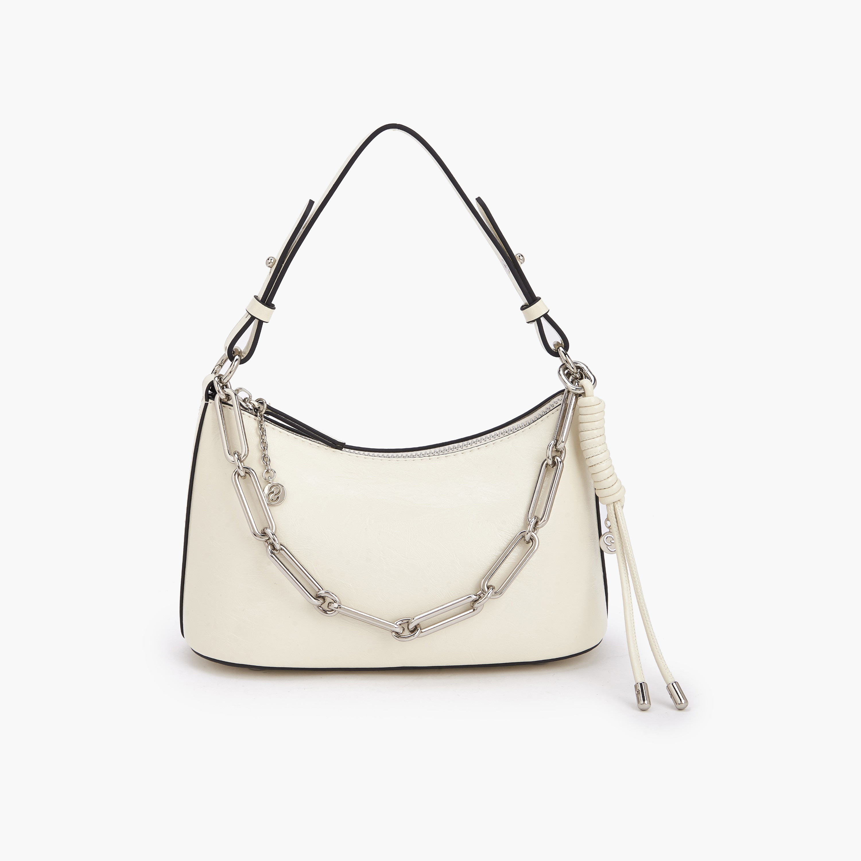 شنطة كروس بودي سادة بحزام سلسلة من سيليست-women-bagsandwallets-handbags-image-1