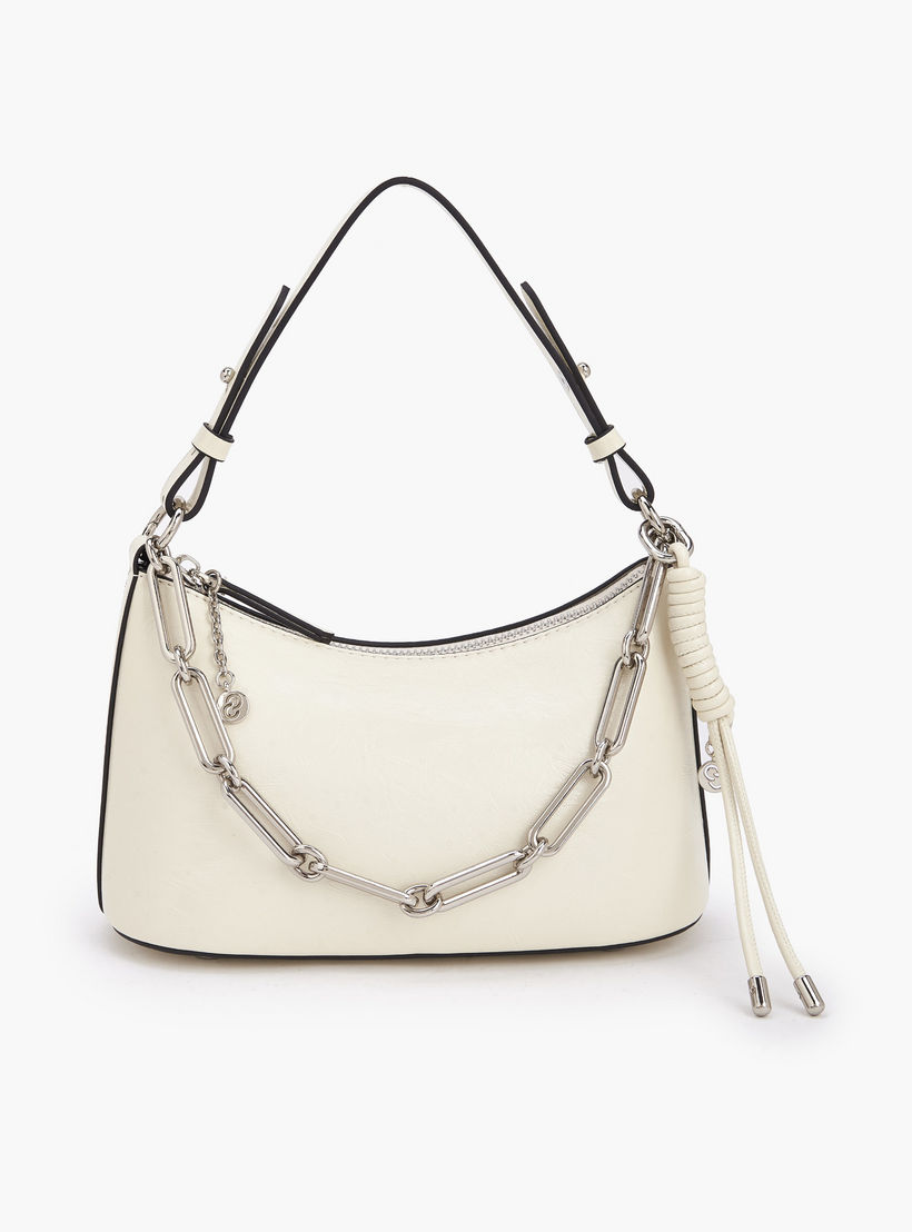 شنطة كروس بودي سادة بحزام سلسلة من سيليست-women-bagsandwallets-handbags-image-1