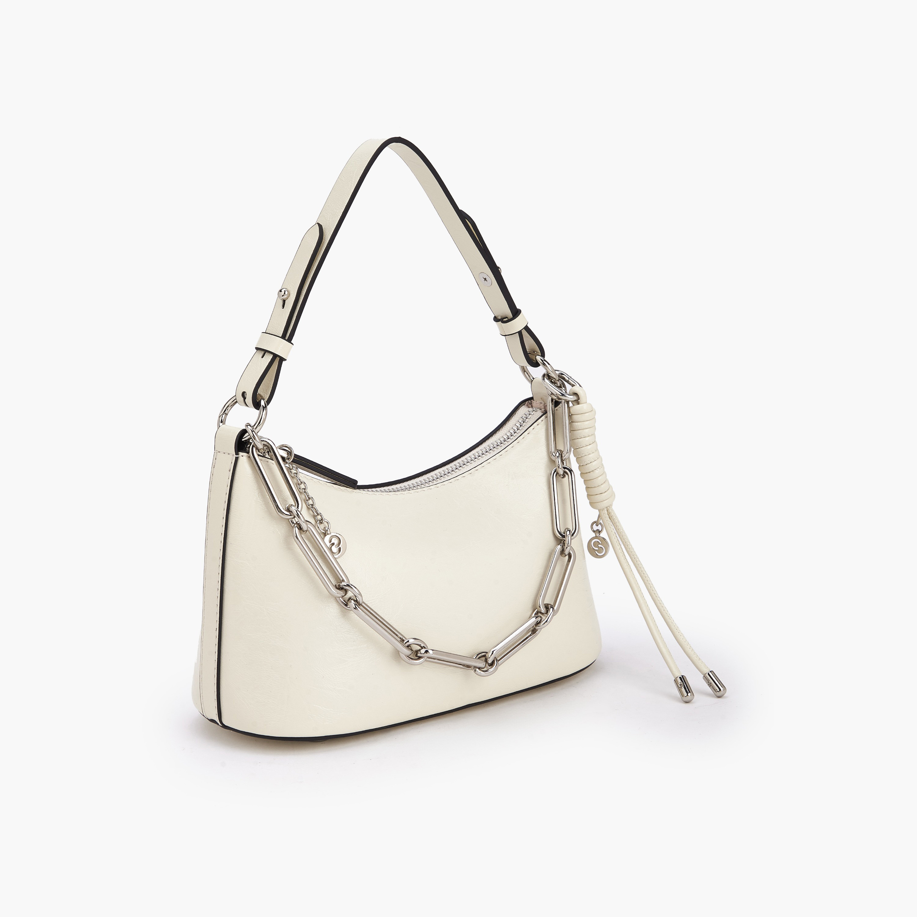 شنطة كروس بودي سادة بحزام سلسلة من سيليست-women-bagsandwallets-handbags-image-4