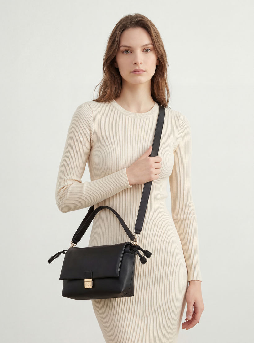 شنطة كروس بودي سادة بحزام قابل للفصل من سيليست-women-bagsandwallets-handbags-image-2