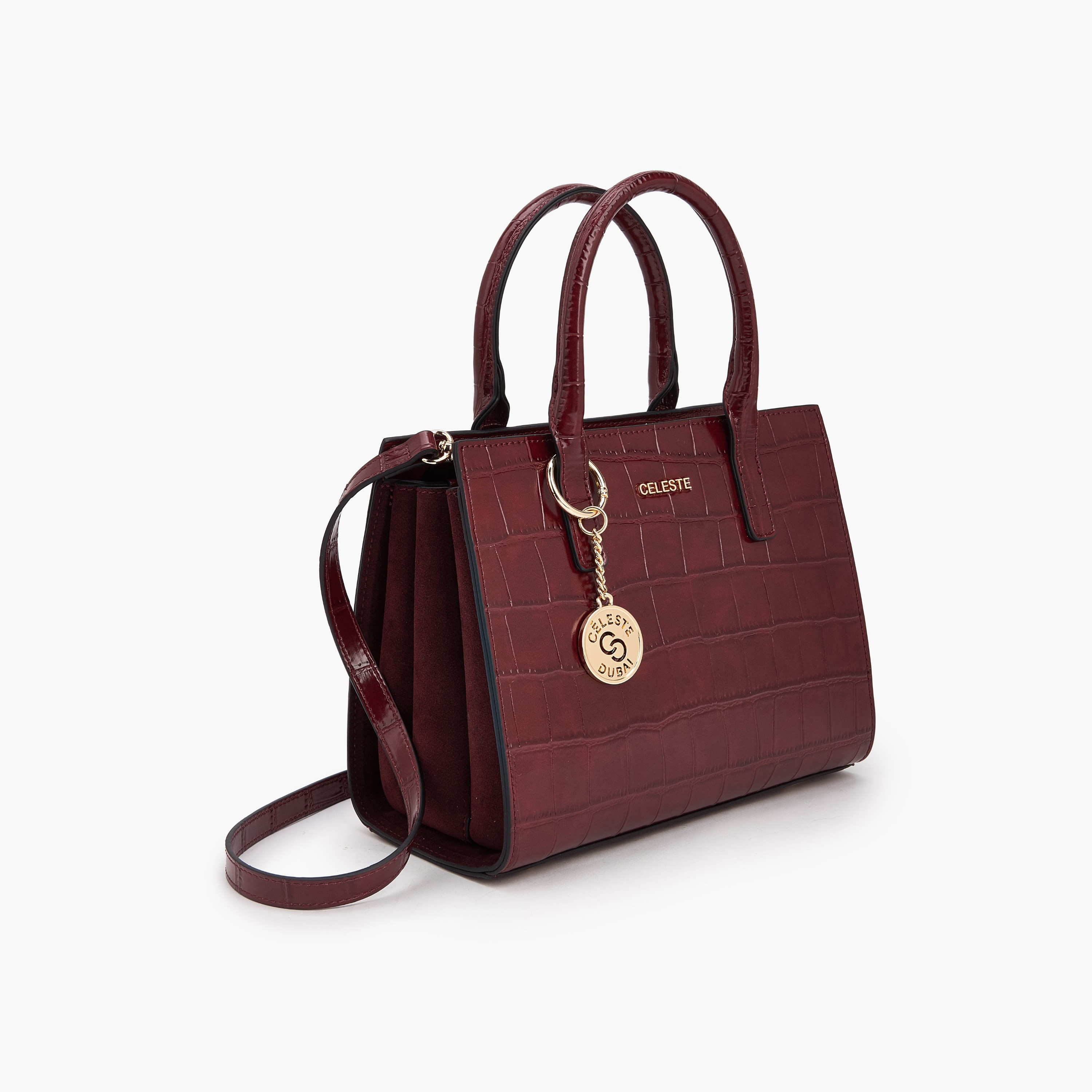 شنطة توتي بارزة الملمس بمقبض مزدوج من سيليست-women-bagsandwallets-handbags-image-4