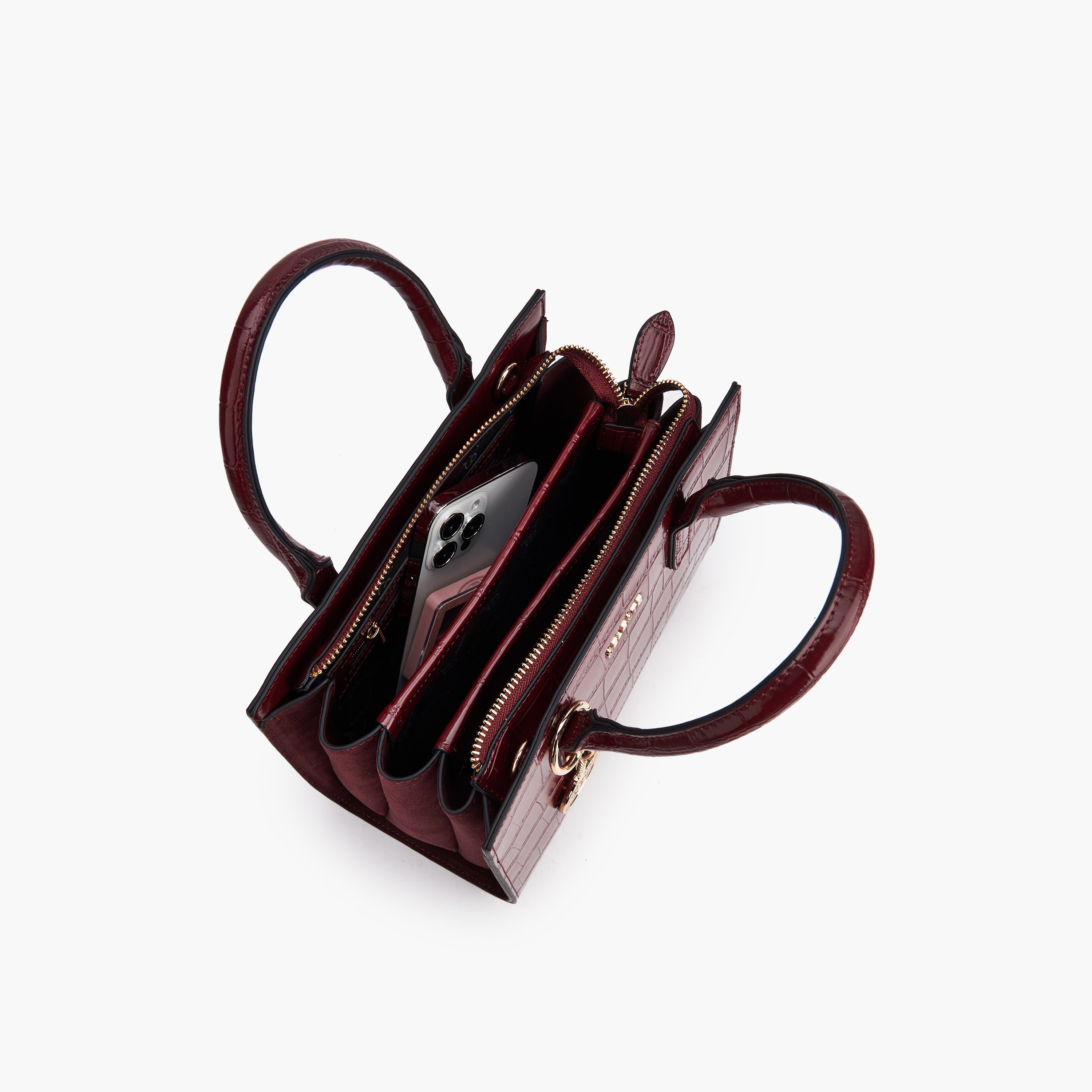 شنطة توتي بارزة الملمس بمقبض مزدوج من سيليست-women-bagsandwallets-handbags-image-8