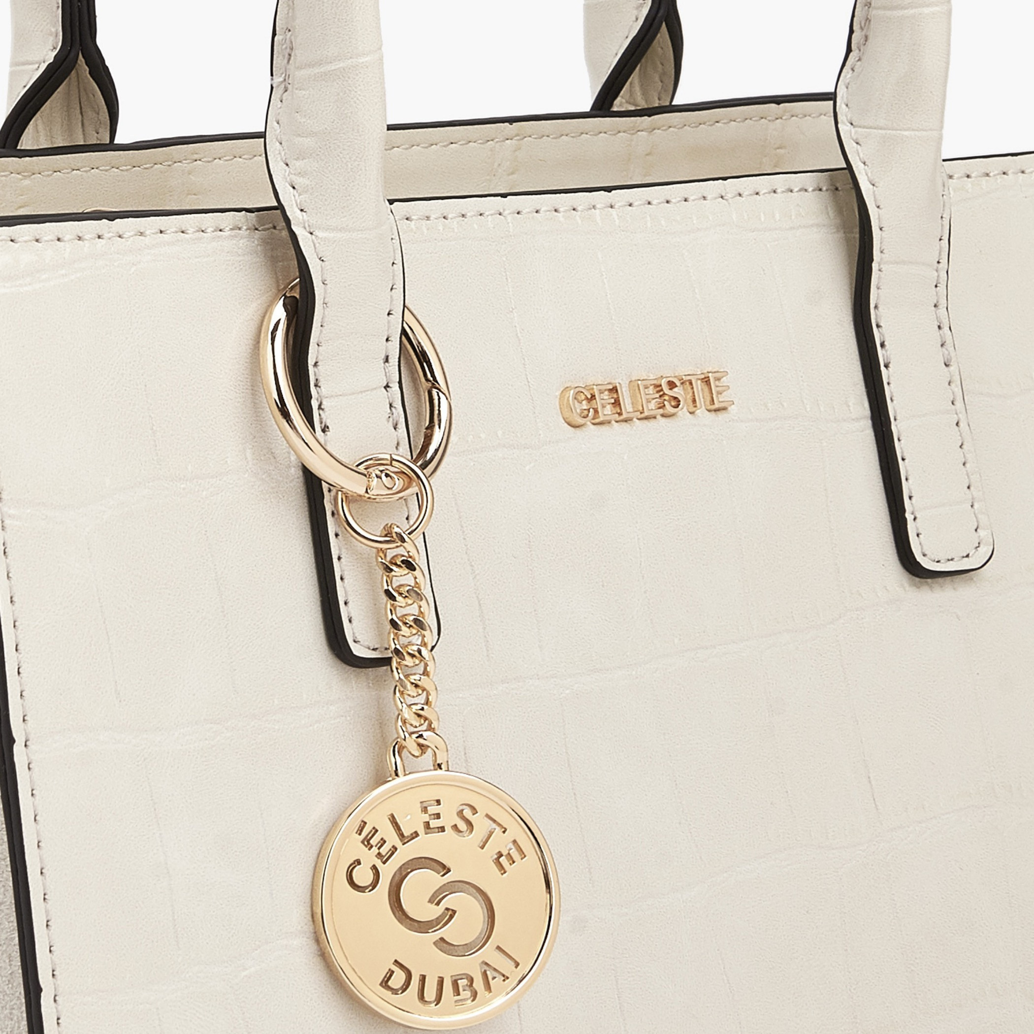 Celeste Textured Tote Bag with Double Handle-women-bagsandwallets-handbags-image-5