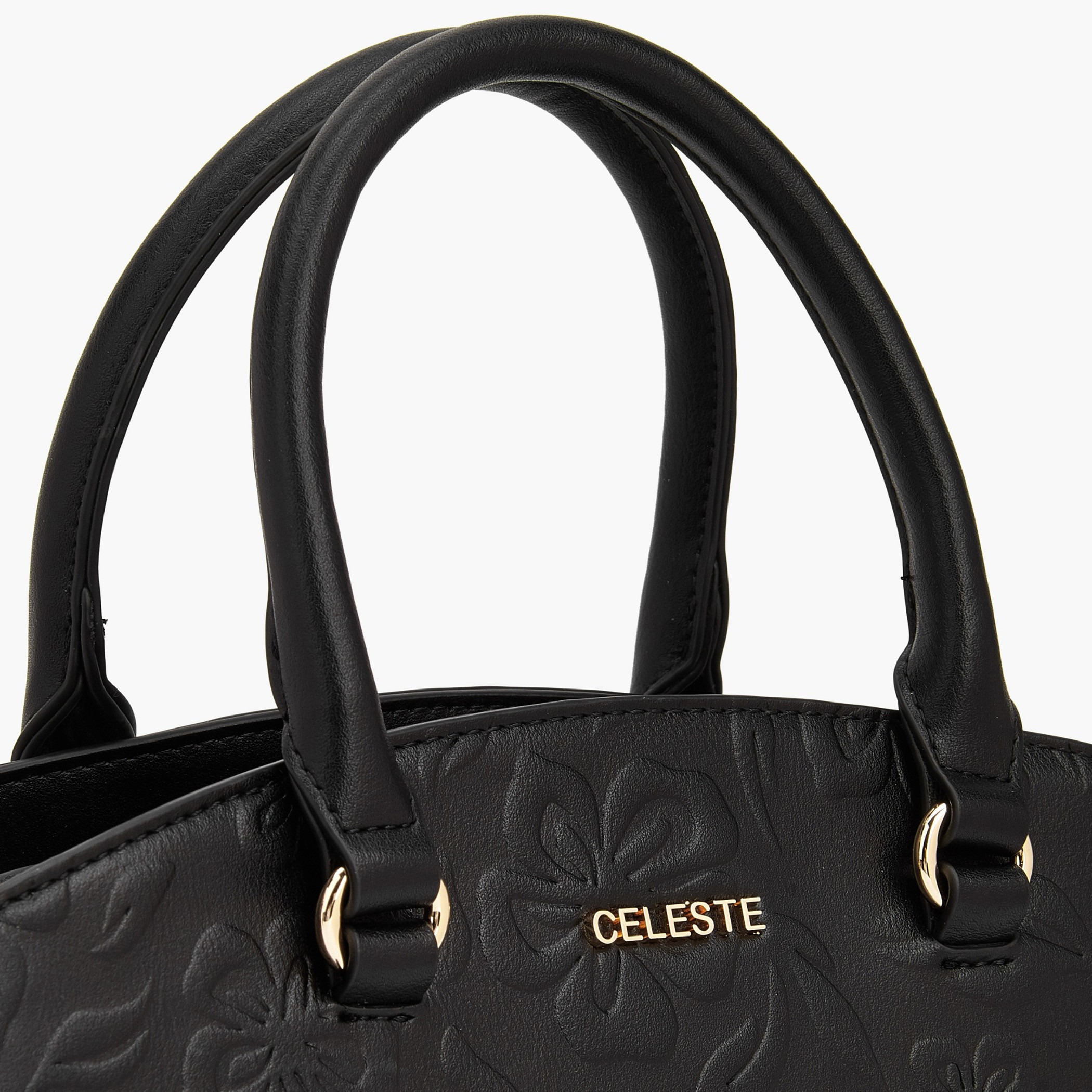 Celeste Embossed Tote Bag with Detachable Strap-women-bagsandwallets-handbags-image-5