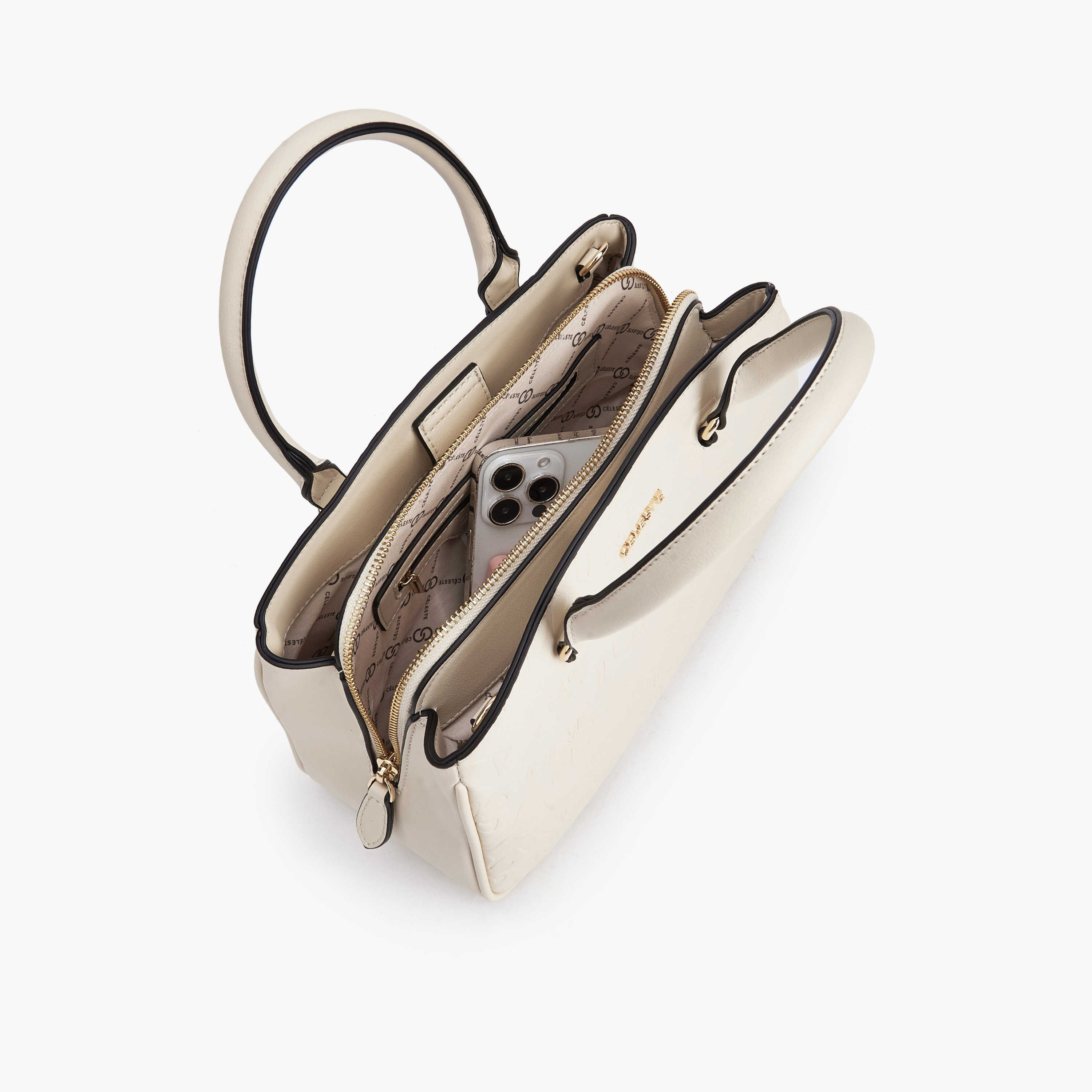 Celeste Embossed Tote Bag with Detachable Strap-women-bagsandwallets-handbags-image-8