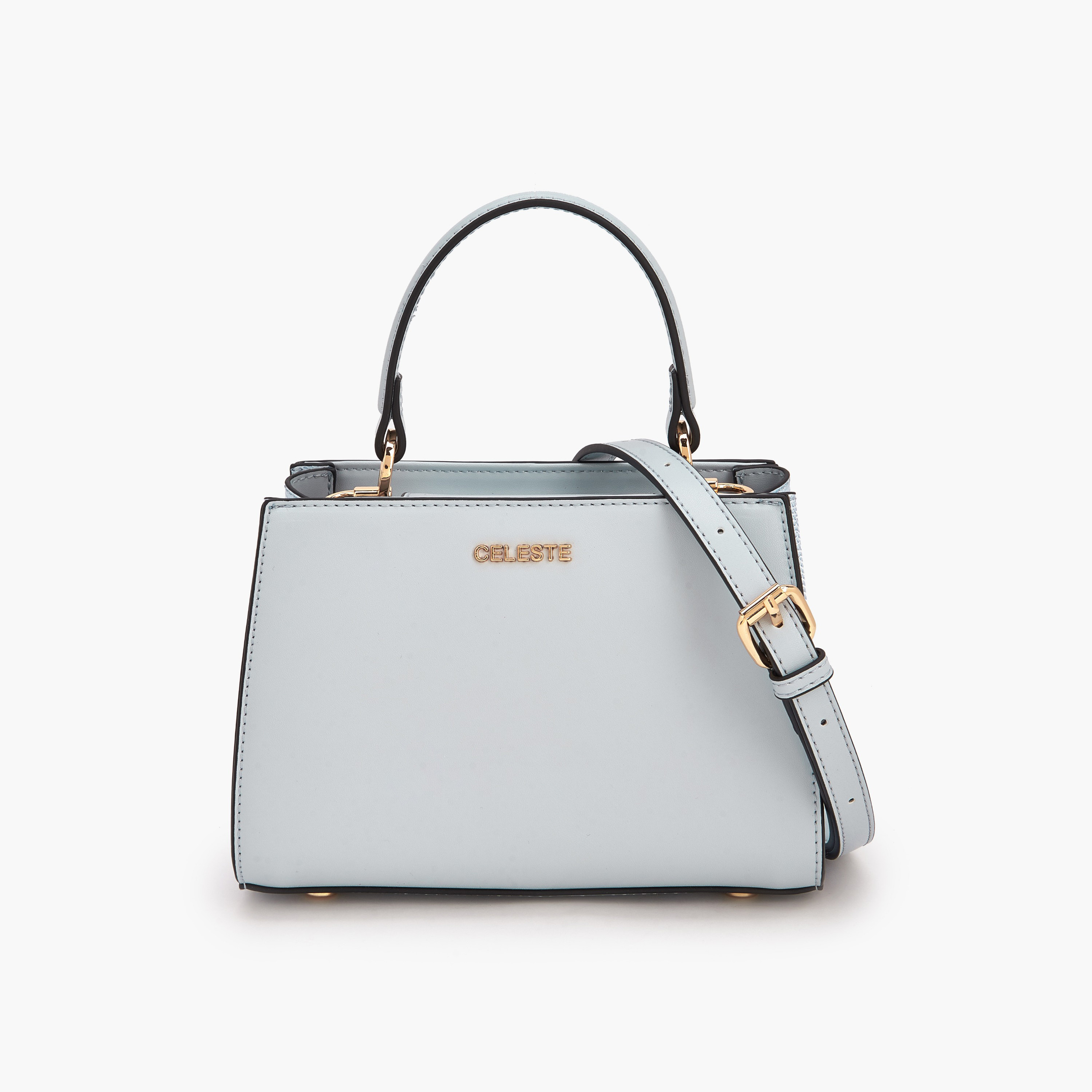 Celeste Solid Tote Bag with Detachable Strap-women-bagsandwallets-handbags-image-1